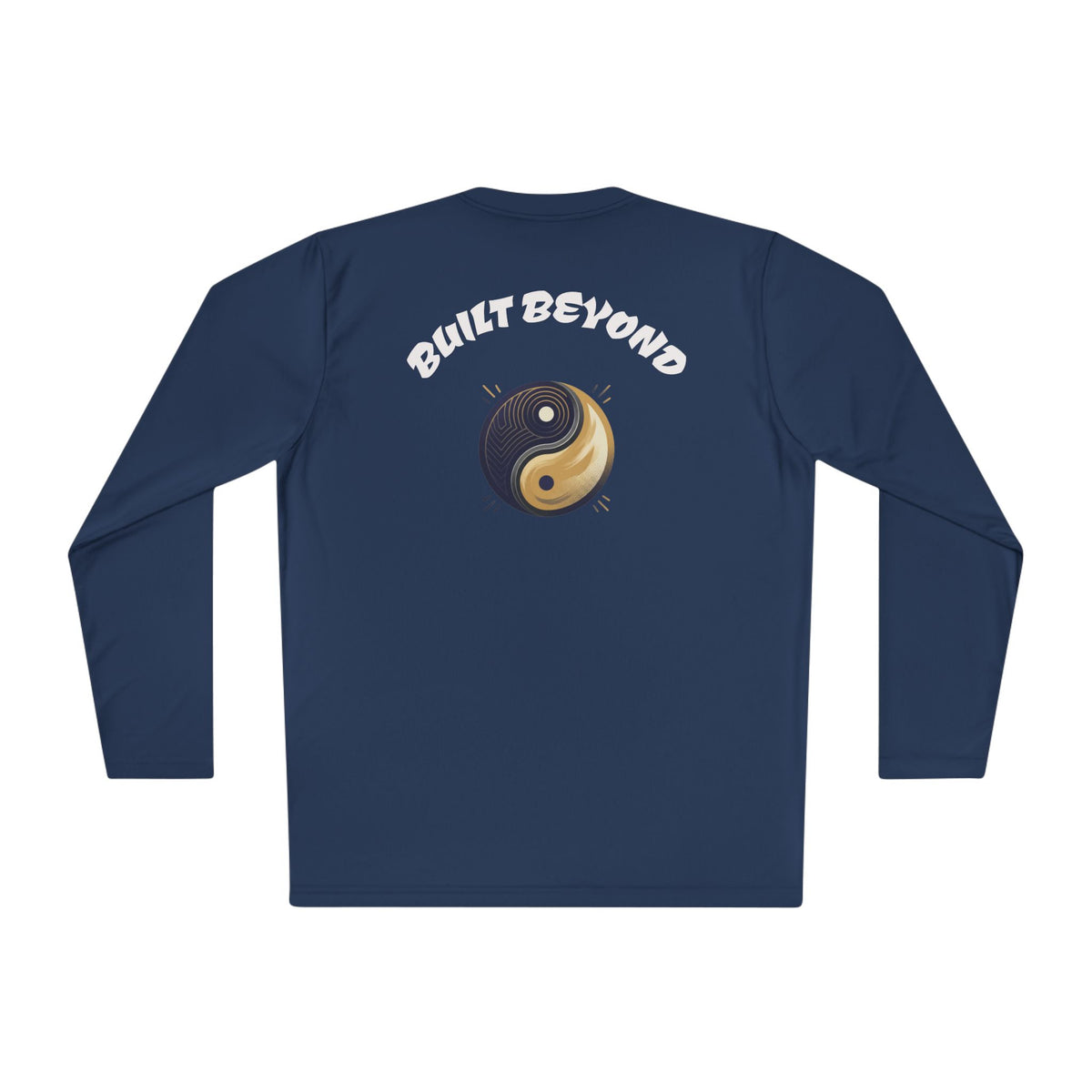 Built Beyond Long Sleeve Tee — Minimal Crown Graphic