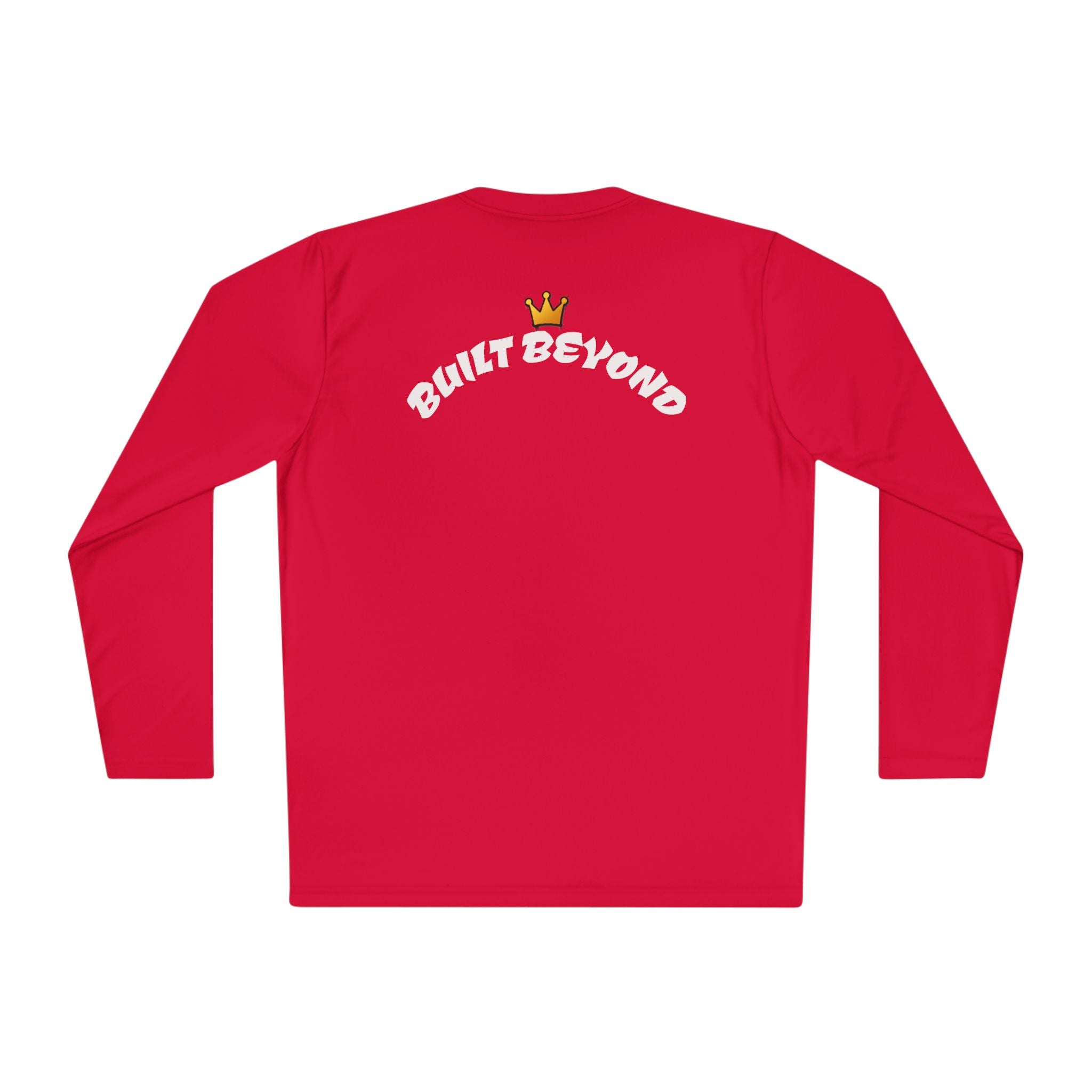 Built Beyond Long Sleeve Tee — Minimal Crown Graphic