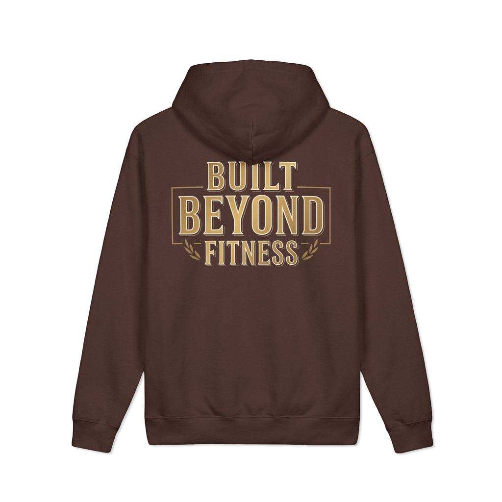Built Beyond Fitness Hoodie — Vintage Gym Logo Pullover
