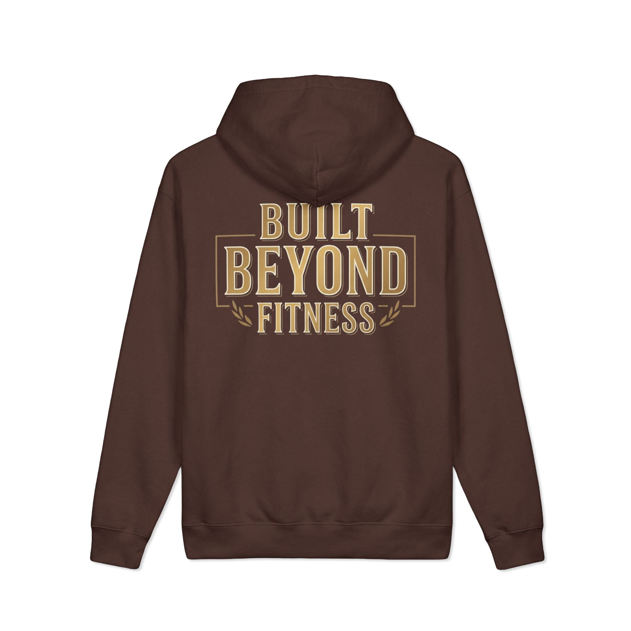 Built Beyond Fitness Hoodie — Vintage Gym Logo Pullover