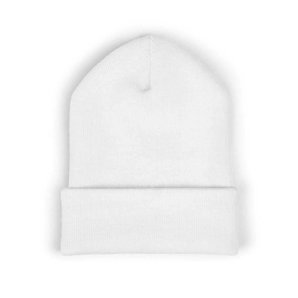 Embroidered Thistle Cuffed Beanie