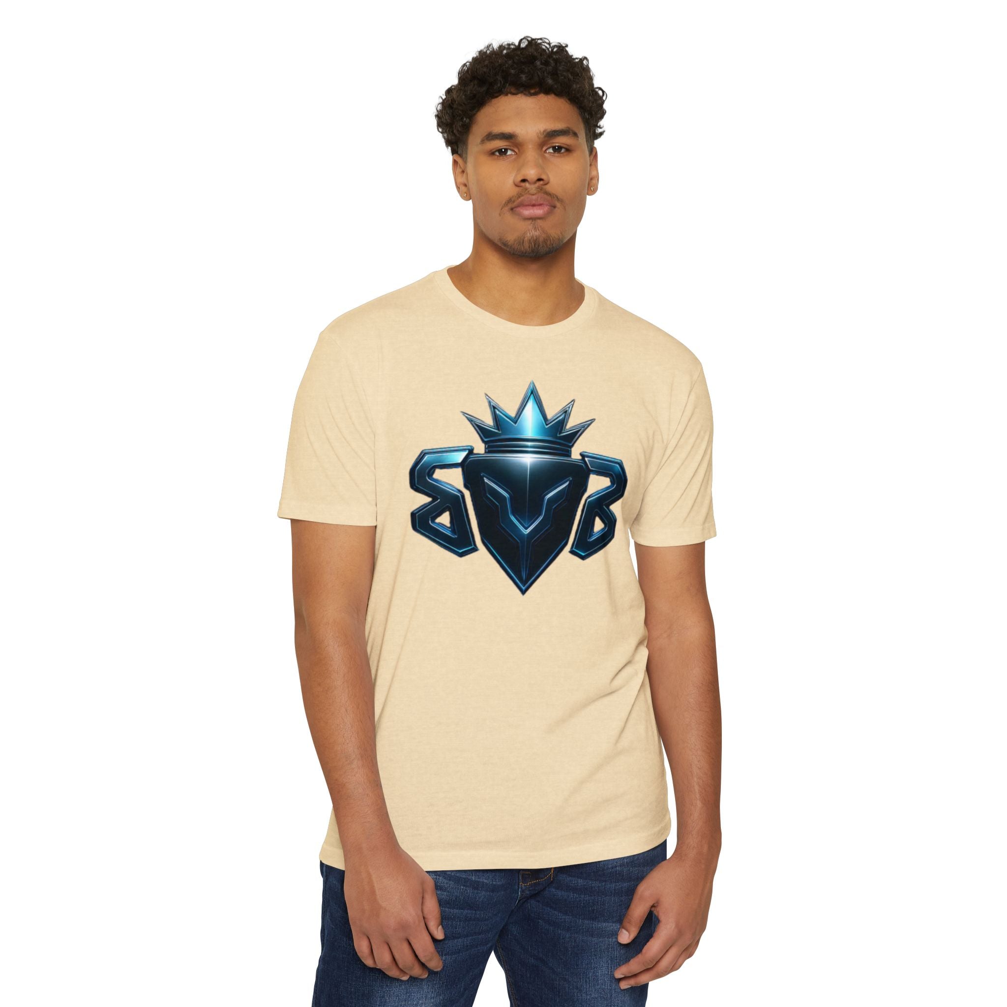 Blue Crown Emblem T-Shirt | Built Beyond Graphic Tee
