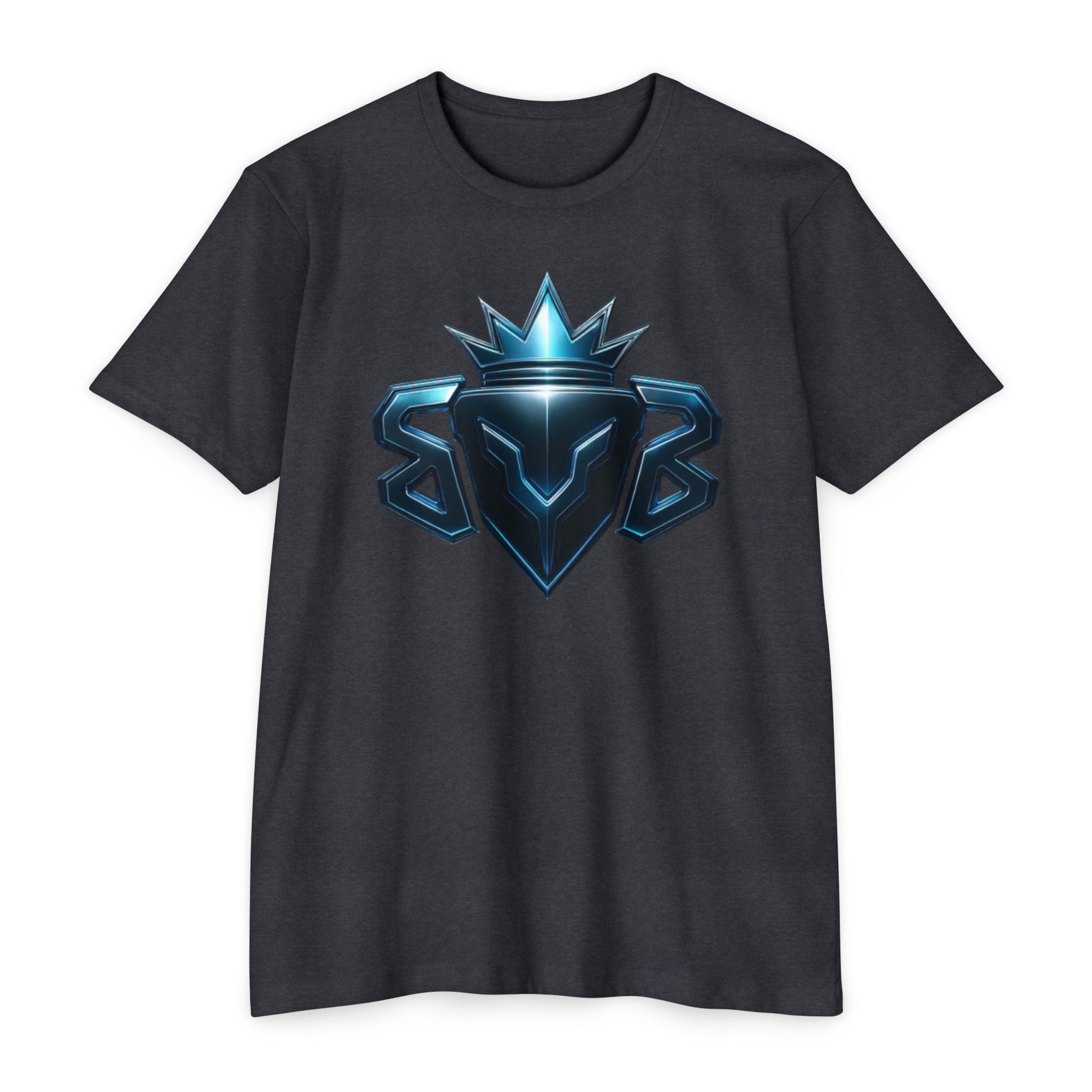 Blue Crown Emblem T-Shirt | Built Beyond Graphic Tee