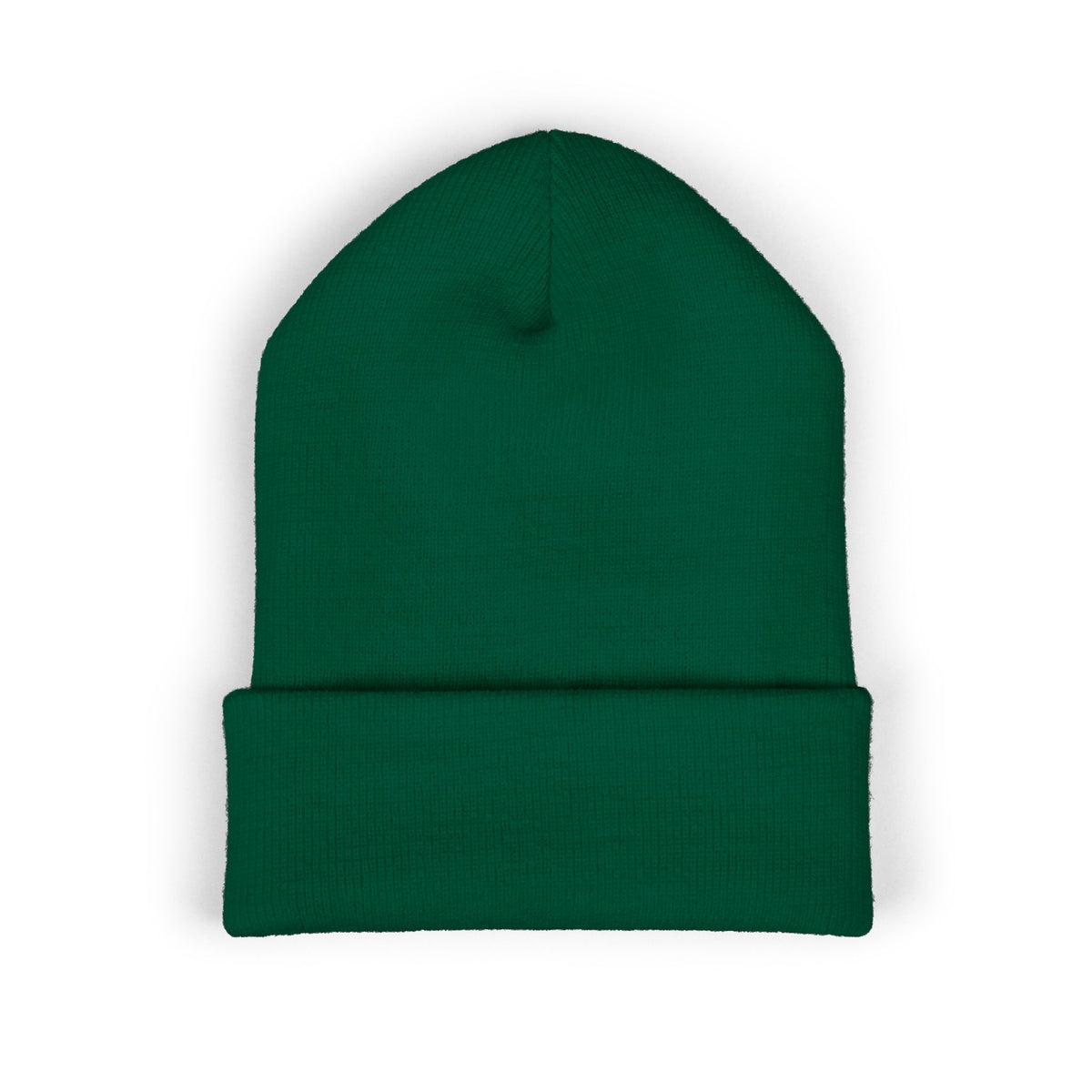 Embroidered Thistle Cuffed Beanie