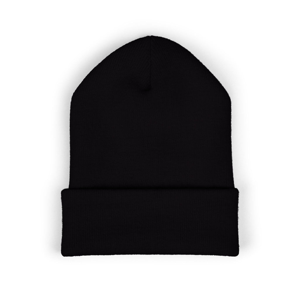 Embroidered Thistle Cuffed Beanie