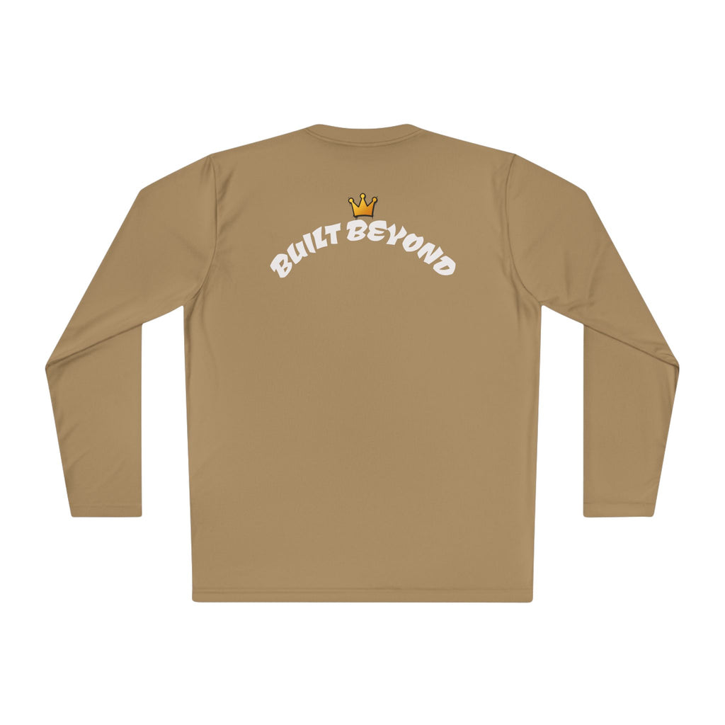 Built Beyond Long Sleeve Tee — Minimal Crown Graphic