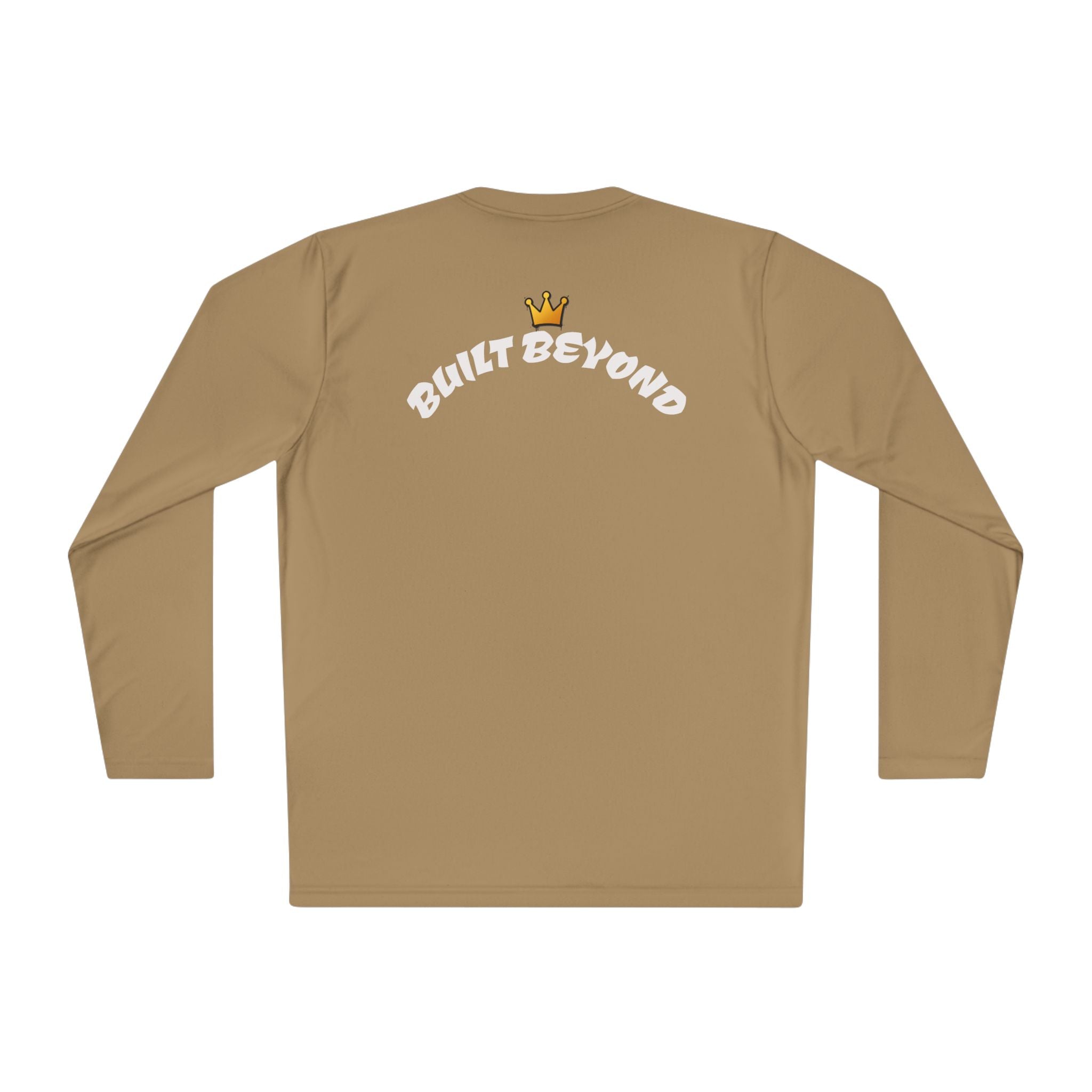 Built Beyond Long Sleeve Tee — Minimal Crown Graphic