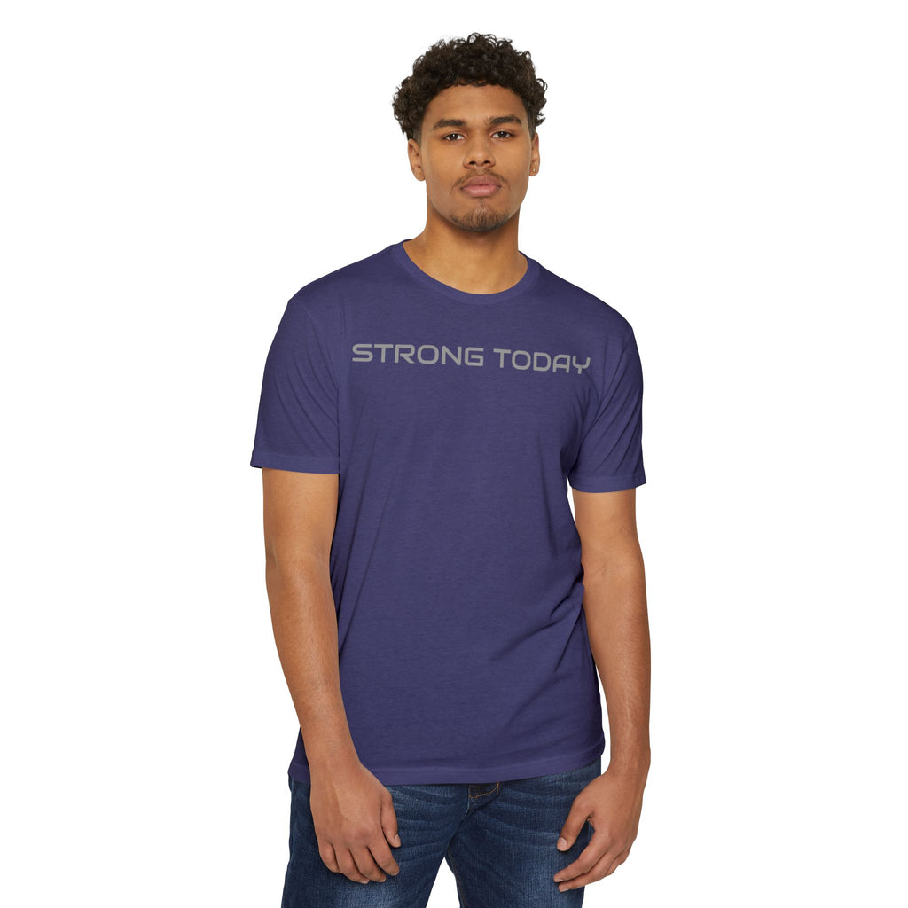 Strong Today T-Shirt — Built Beyond Motivational Fitness Tee
