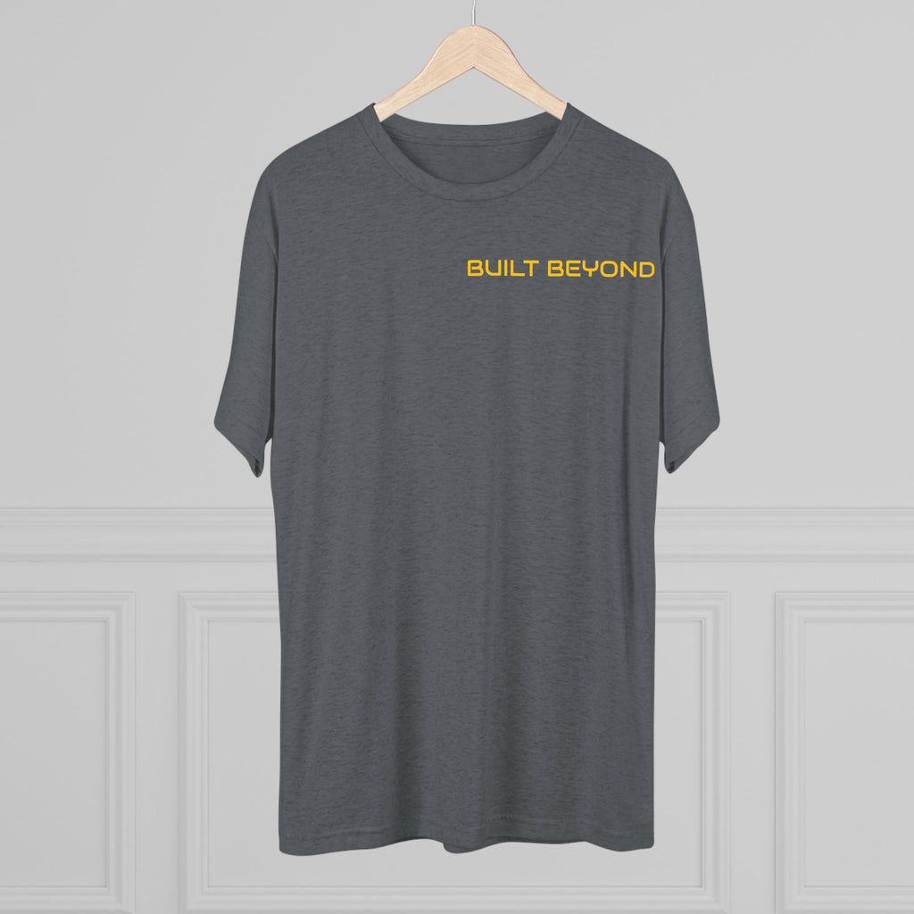 Built Beyond / Strong Today Tee — Motivational Fitness T-Shirt