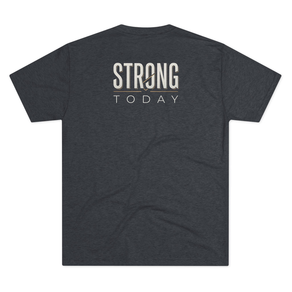 Built Beyond / Strong Today Tee — Motivational Fitness T-Shirt