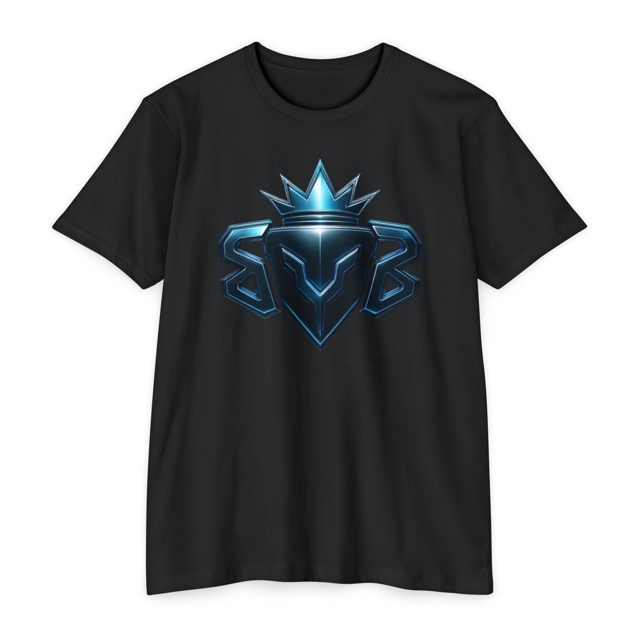 Blue Crown Emblem T-Shirt | Built Beyond Graphic Tee