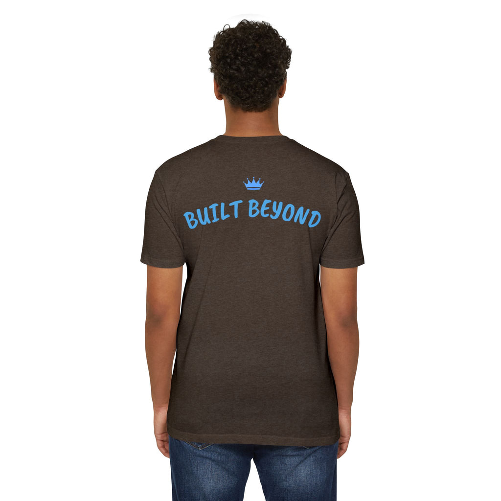Blue Crown Emblem T-Shirt | Built Beyond Graphic Tee
