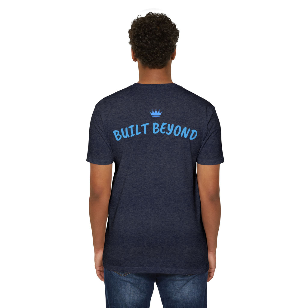 Blue Crown Emblem T-Shirt | Built Beyond Graphic Tee