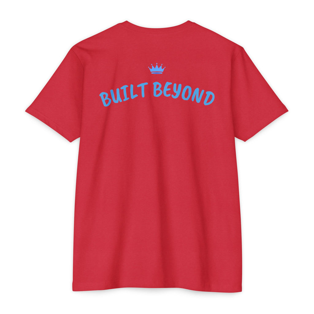 Blue Crown Emblem T-Shirt | Built Beyond Graphic Tee