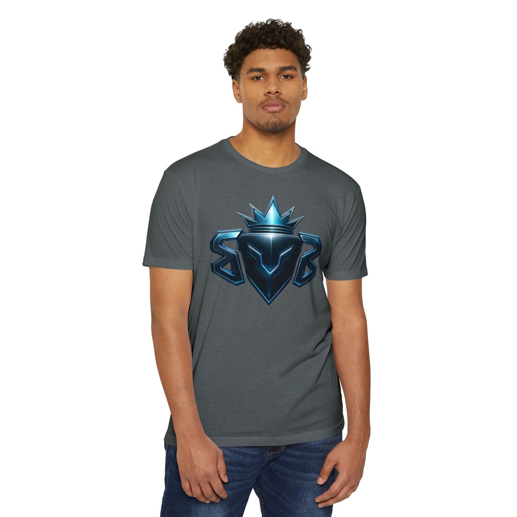 Blue Crown Emblem T-Shirt | Built Beyond Graphic Tee