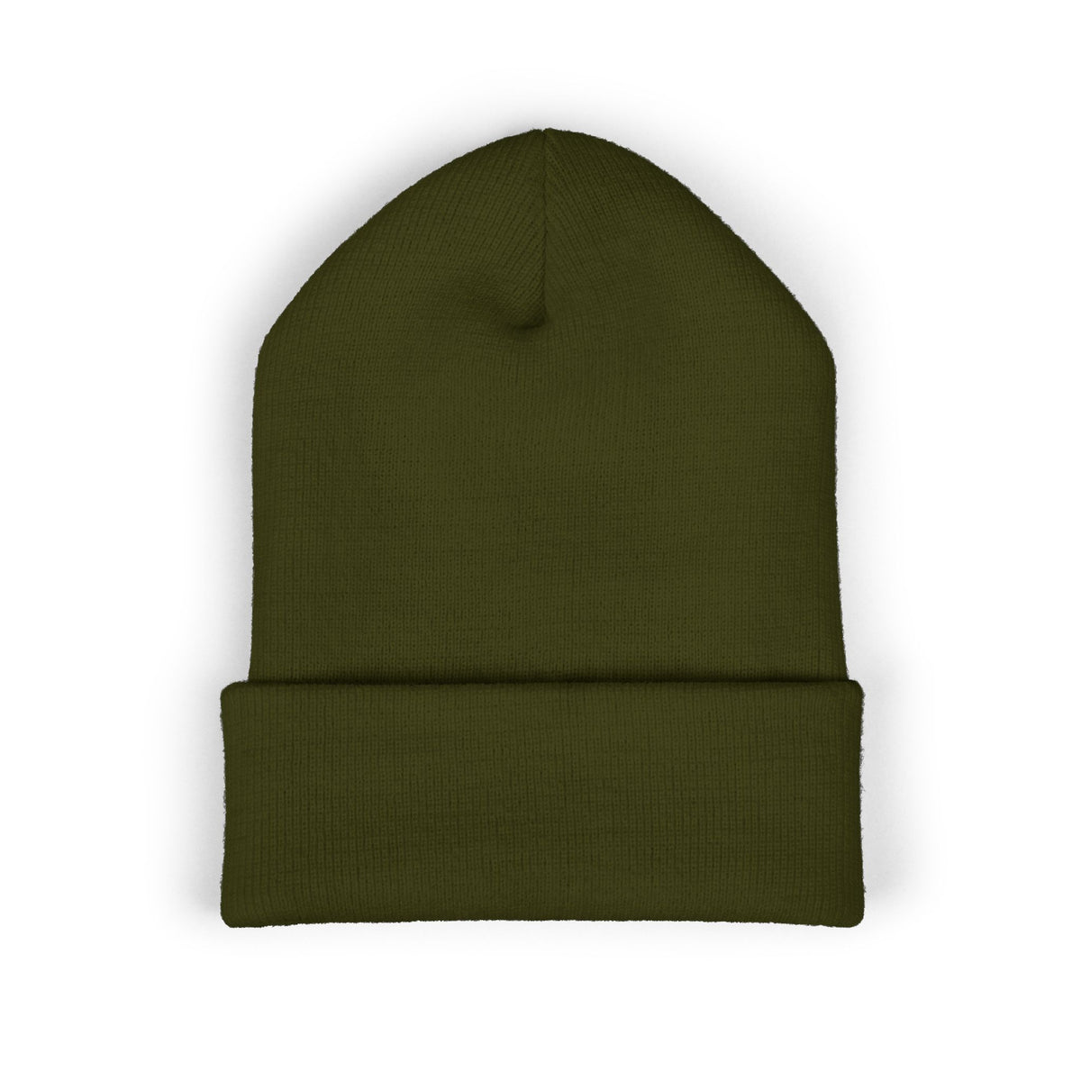 Embroidered Thistle Cuffed Beanie
