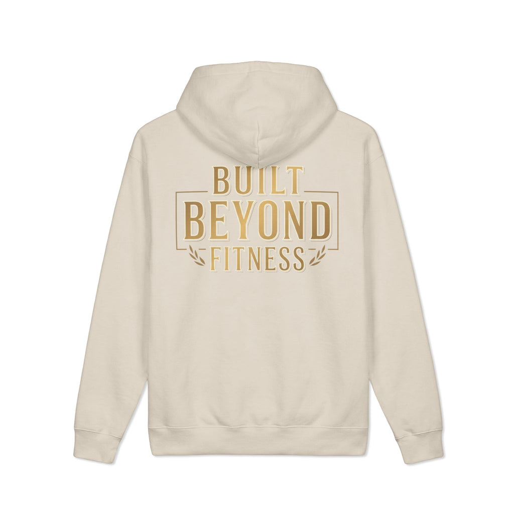 Built Beyond Fitness Hoodie — Vintage Gym Logo Pullover