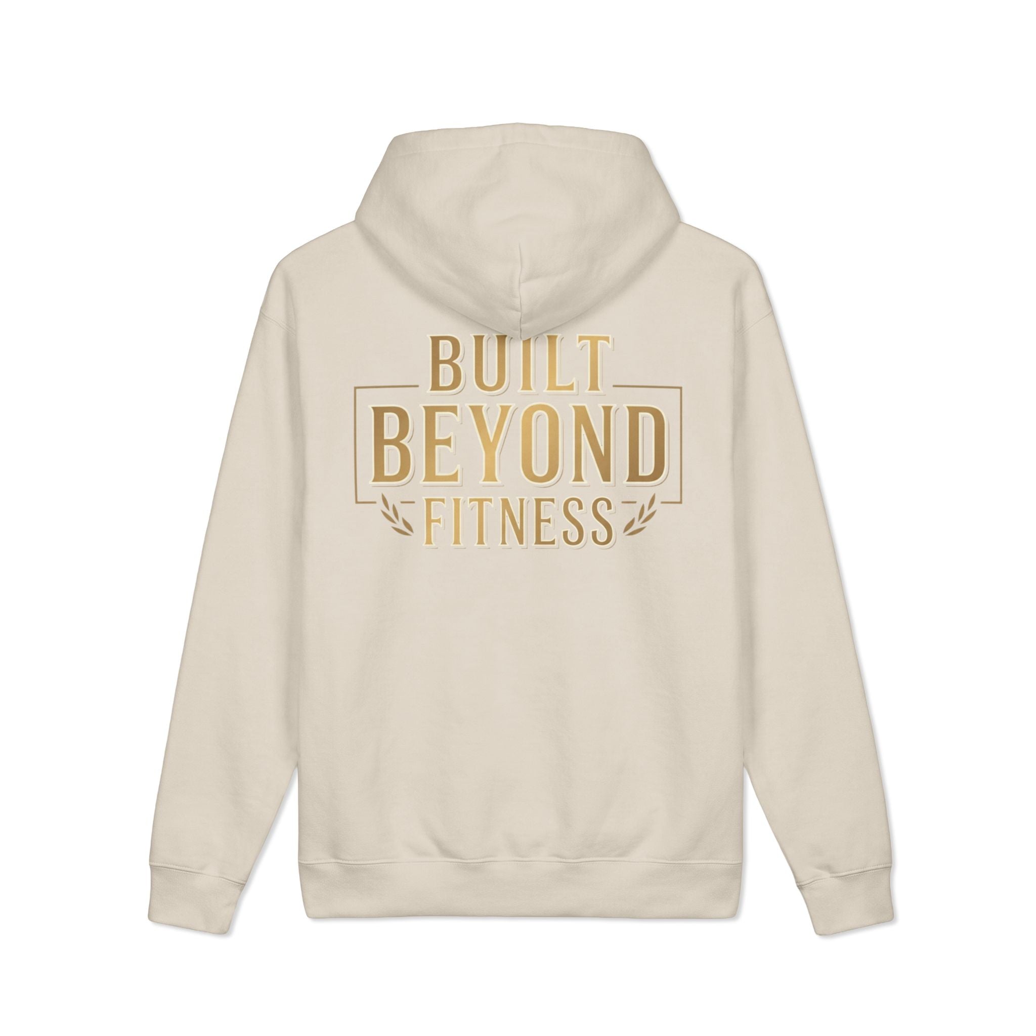 Built Beyond Fitness Hoodie — Vintage Gym Logo Pullover
