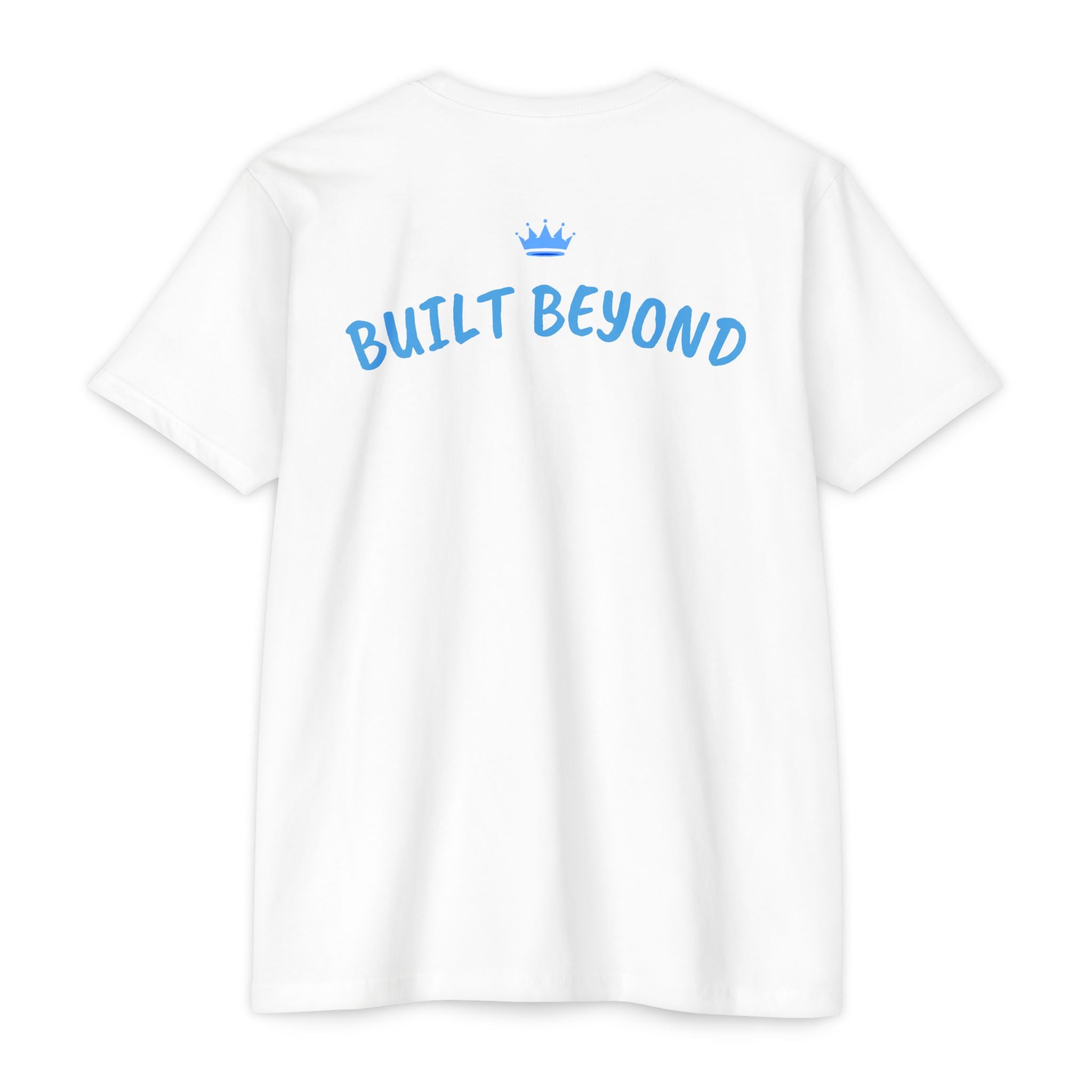 Blue Crown Emblem T-Shirt | Built Beyond Graphic Tee