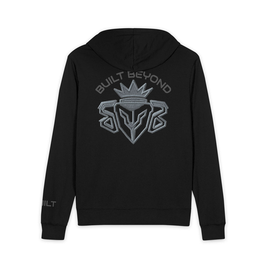 Full-Zip Hoodie — "Built Beyond" Graphic Hoodie