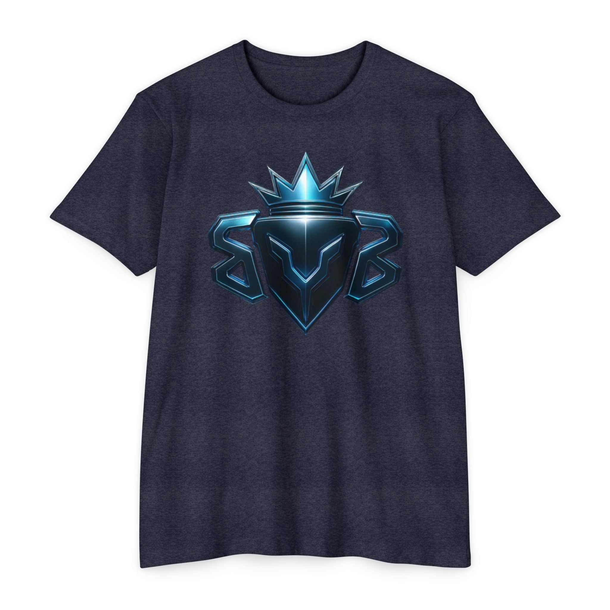 Blue Crown Emblem T-Shirt | Built Beyond Graphic Tee