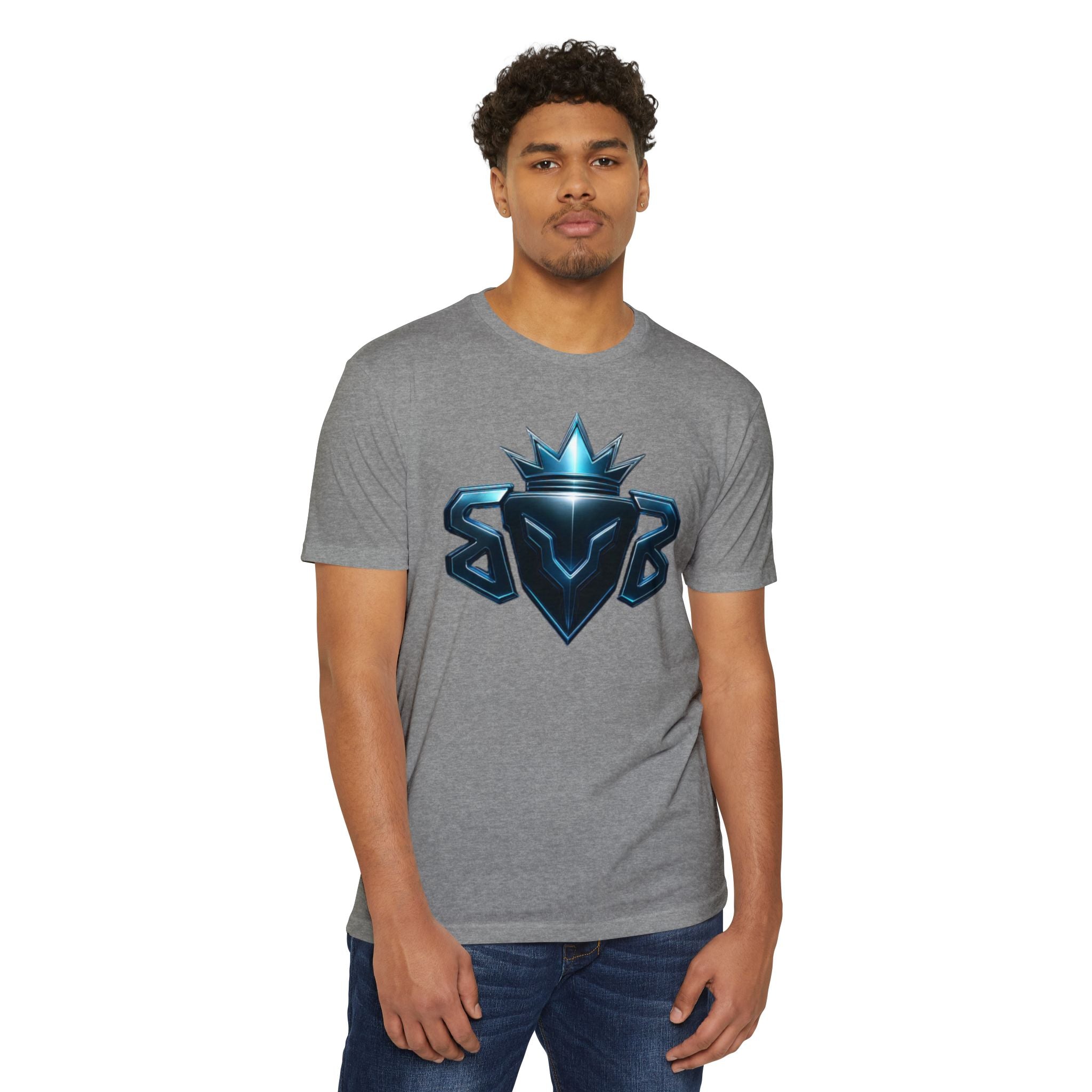 Blue Crown Emblem T-Shirt | Built Beyond Graphic Tee