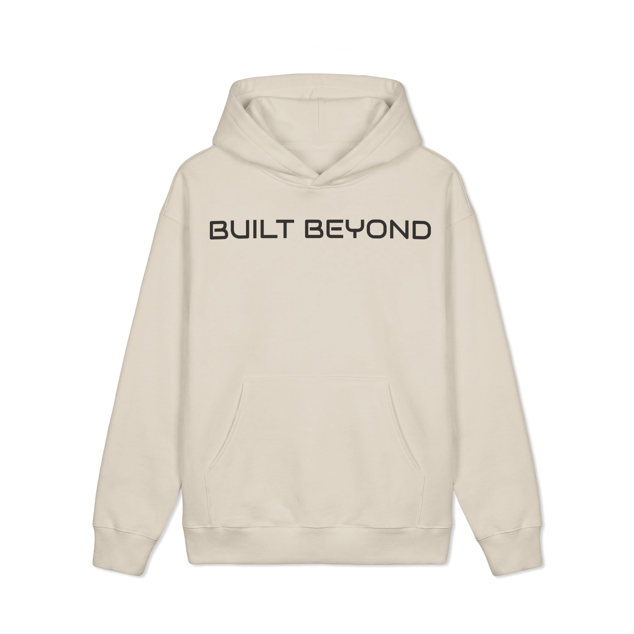 Built Beyond Fitness Hoodie — Vintage Gym Logo Pullover