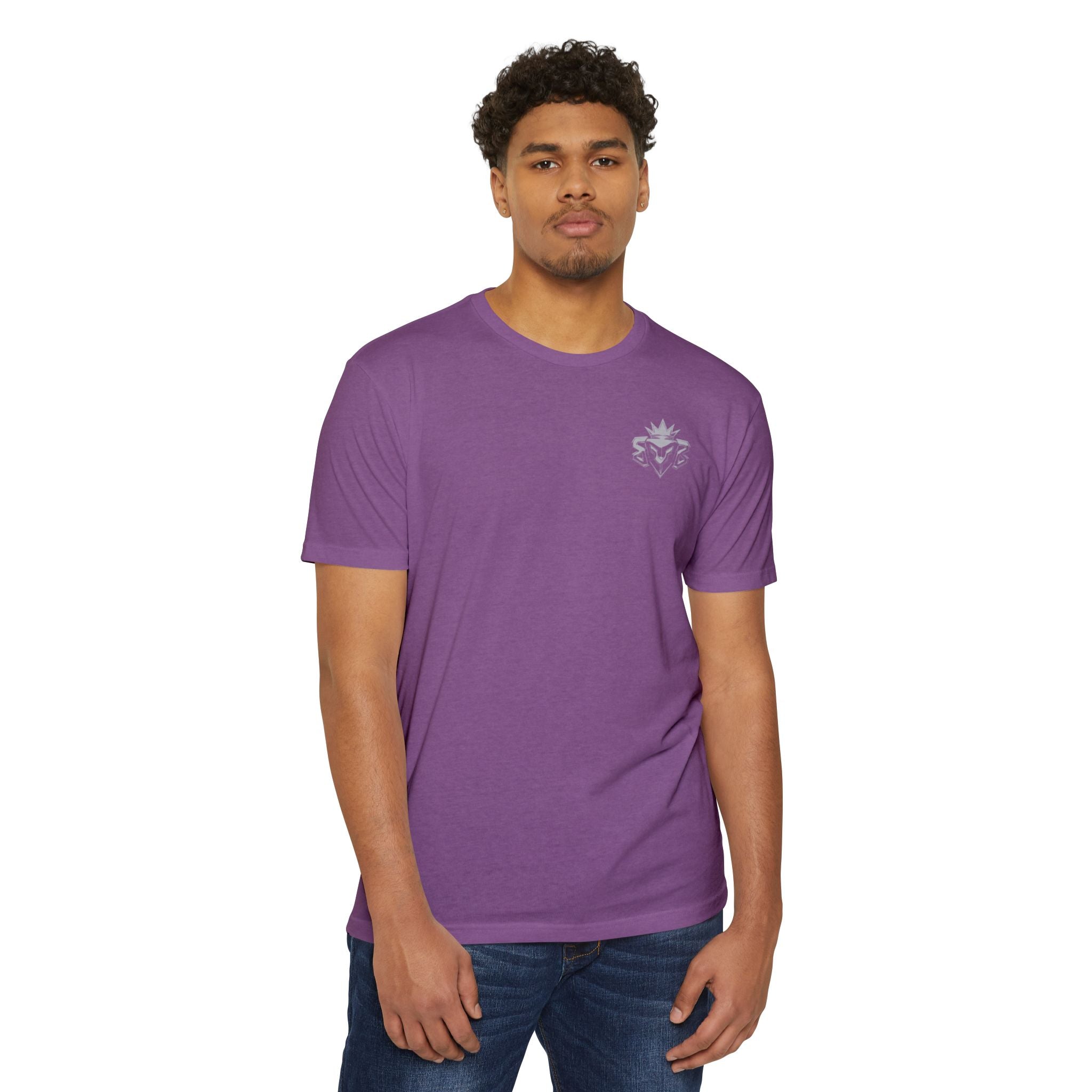 Built Beyond Logo T-Shirt — Minimal Front Emblem, Bold Back Graphic