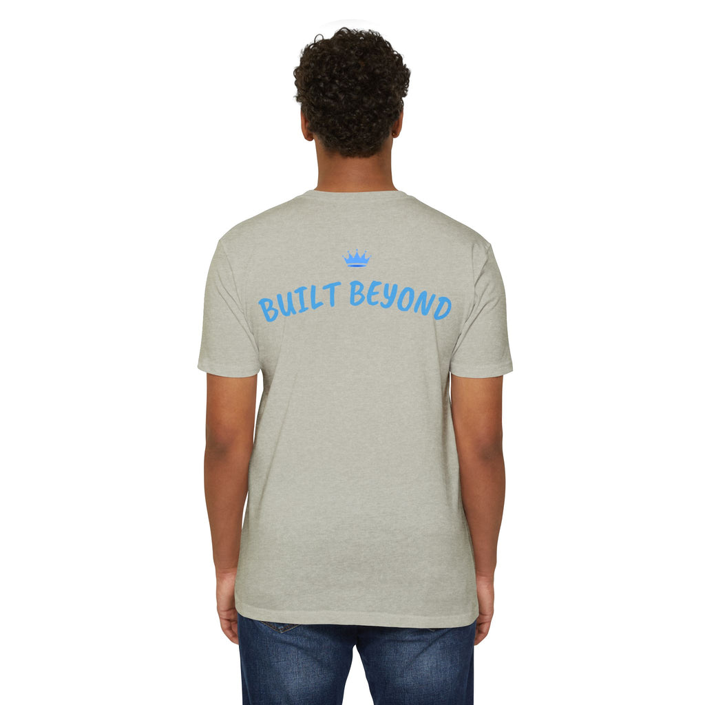 Blue Crown Emblem T-Shirt | Built Beyond Graphic Tee