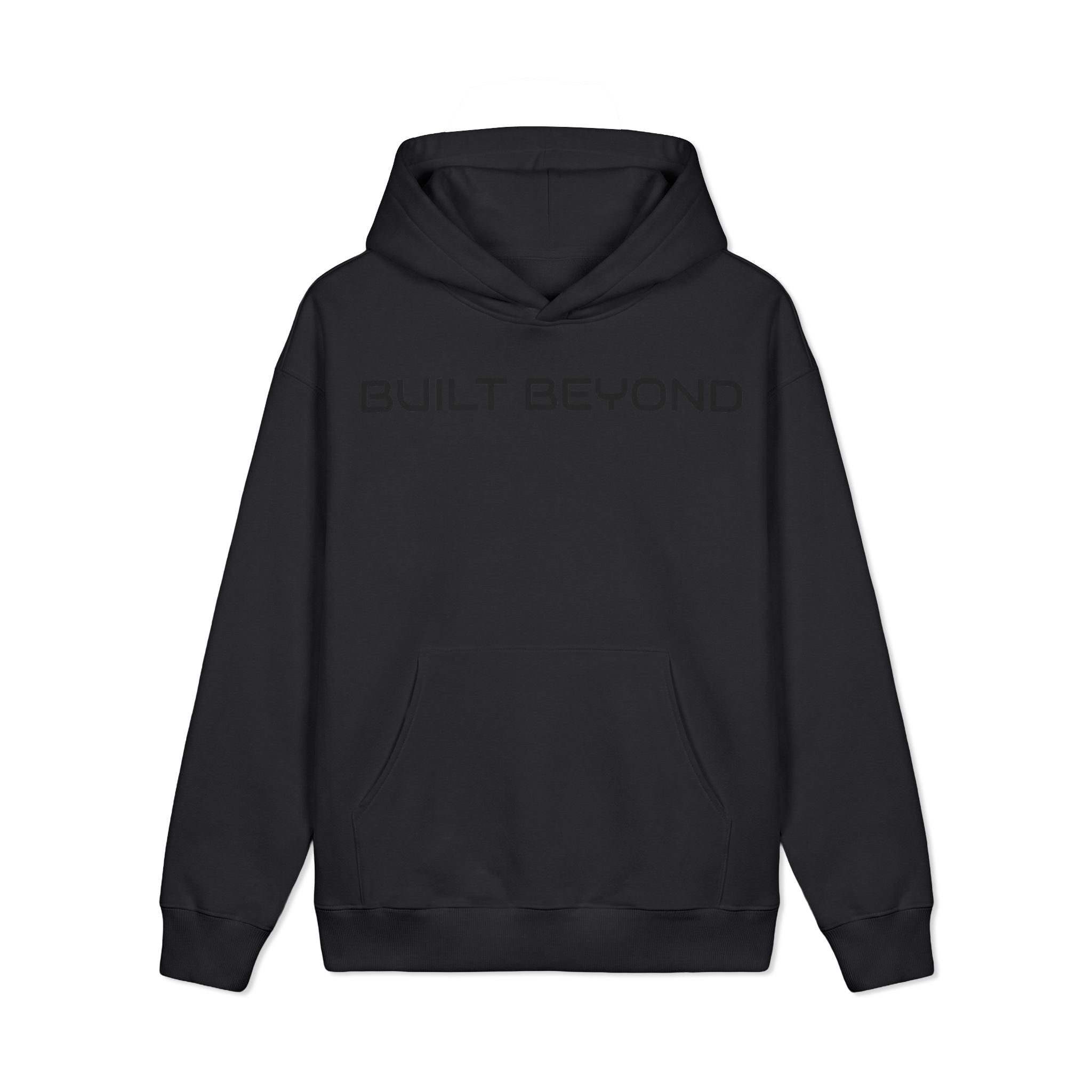 Built Beyond Fitness Hoodie — Vintage Gym Logo Pullover