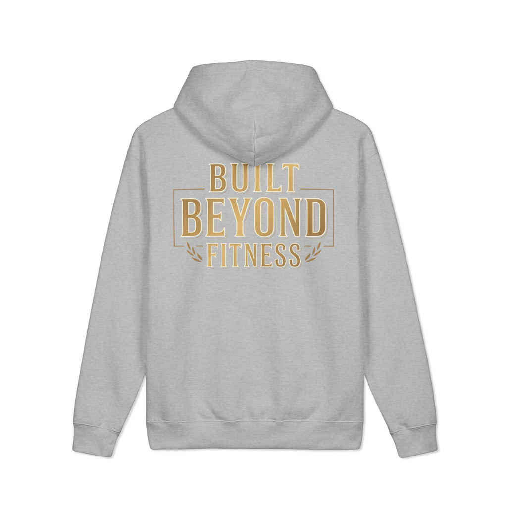 Built Beyond Fitness Hoodie — Vintage Gym Logo Pullover