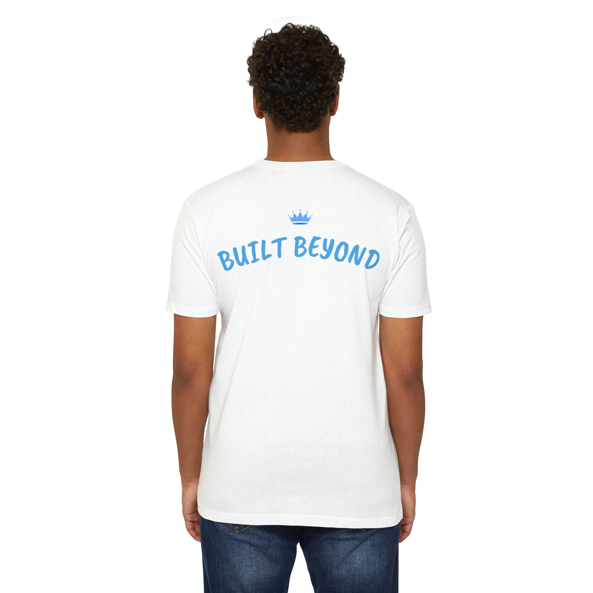 Blue Crown Emblem T-Shirt | Built Beyond Graphic Tee
