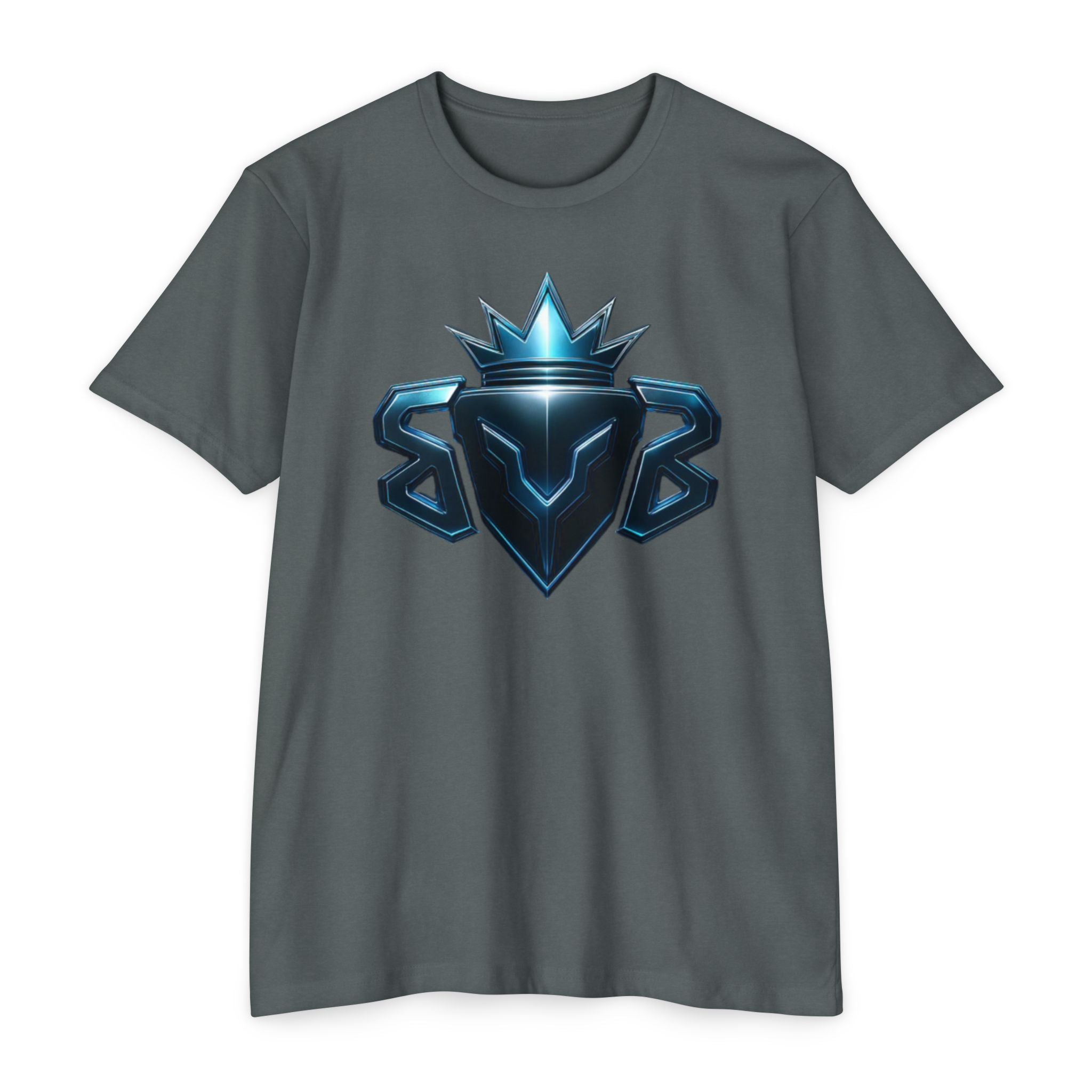Blue Crown Emblem T-Shirt | Built Beyond Graphic Tee