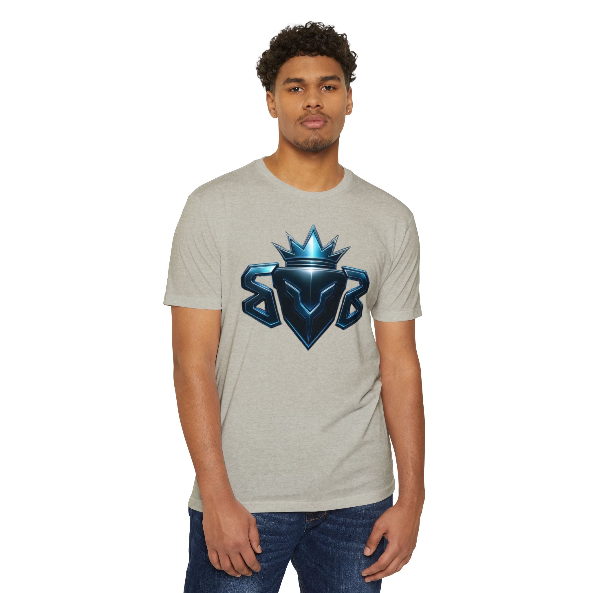 Blue Crown Emblem T-Shirt | Built Beyond Graphic Tee