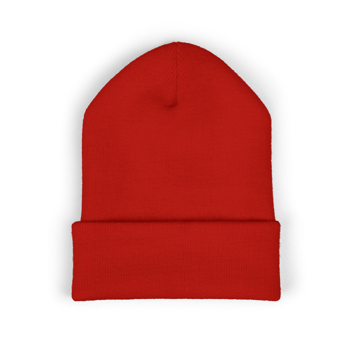 Embroidered Thistle Cuffed Beanie