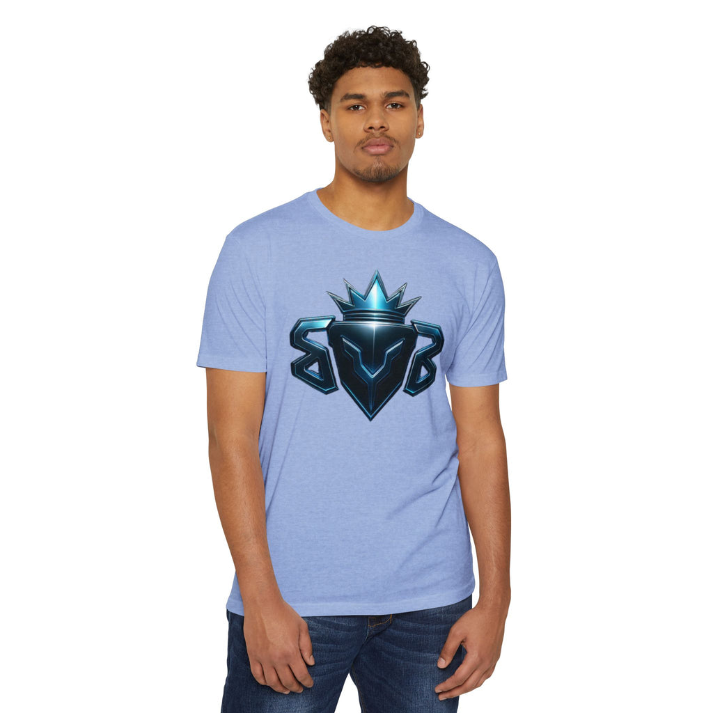 Blue Crown Emblem T-Shirt | Built Beyond Graphic Tee