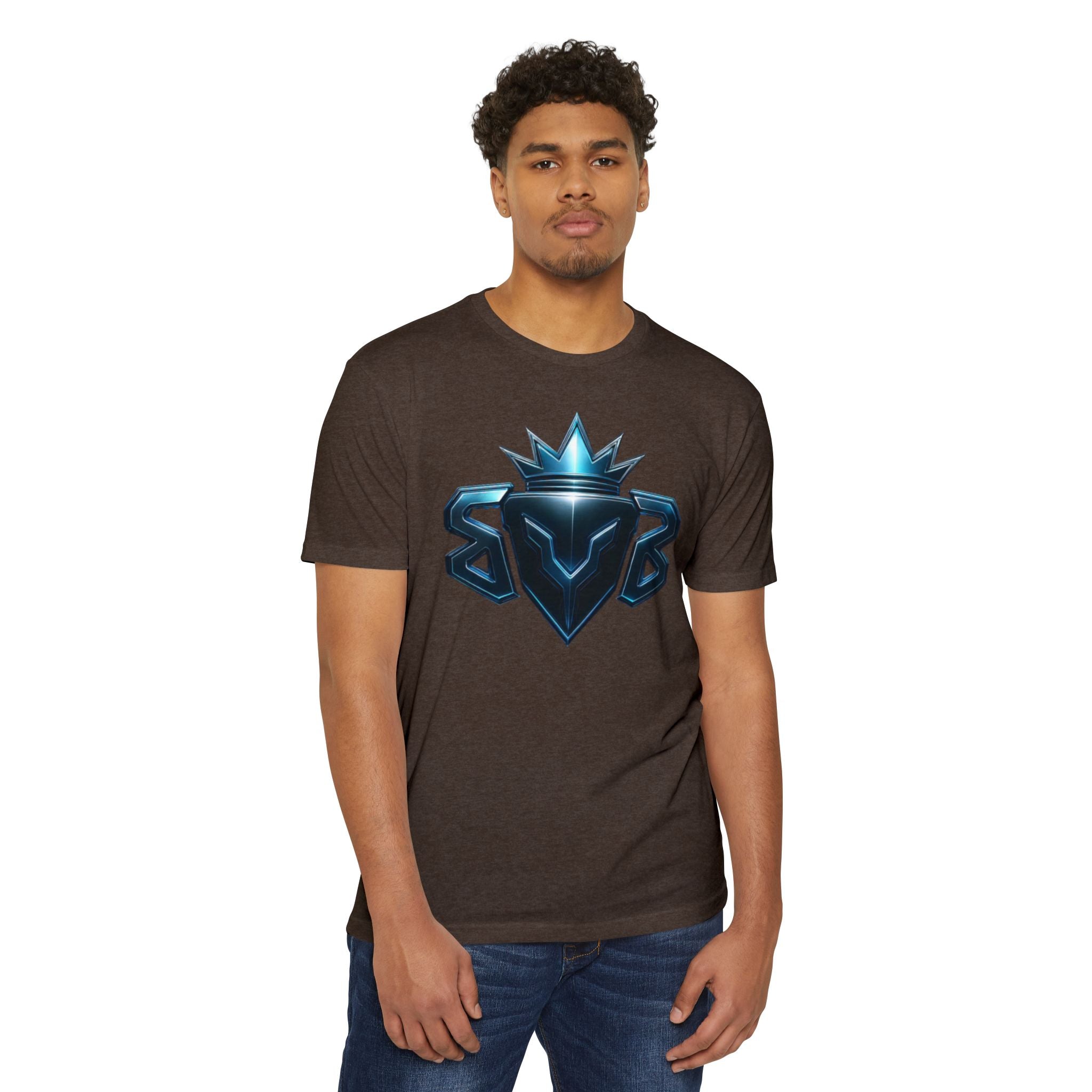 Blue Crown Emblem T-Shirt | Built Beyond Graphic Tee