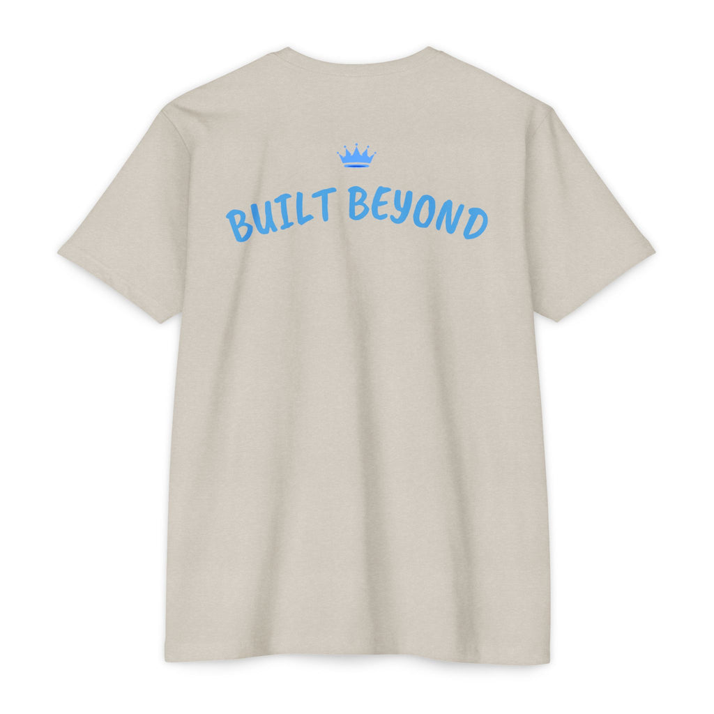 Blue Crown Emblem T-Shirt | Built Beyond Graphic Tee