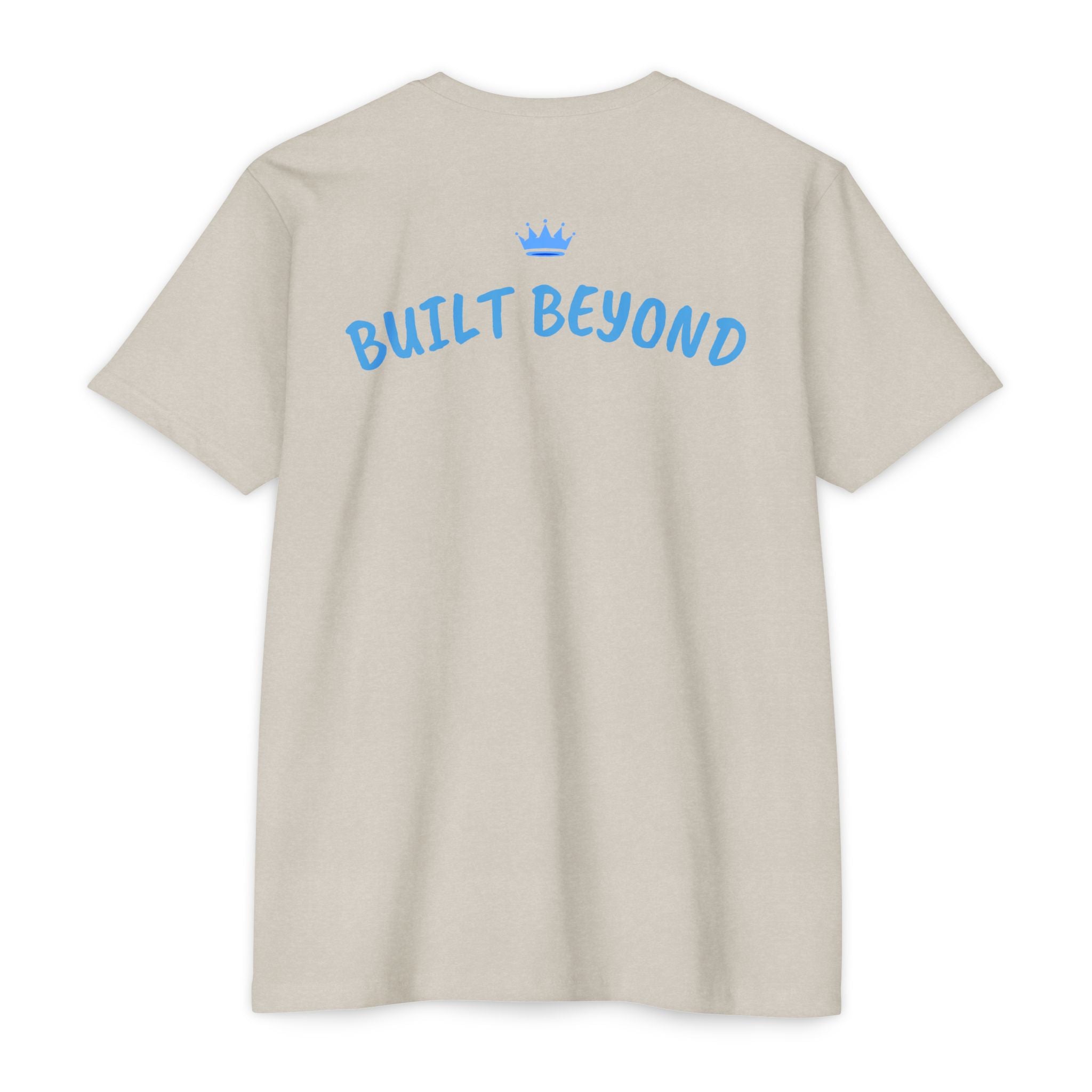 Blue Crown Emblem T-Shirt | Built Beyond Graphic Tee