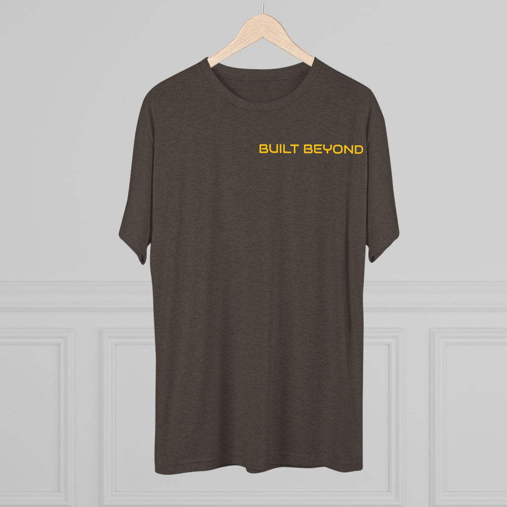 Built Beyond / Strong Today Tee — Motivational Fitness T-Shirt