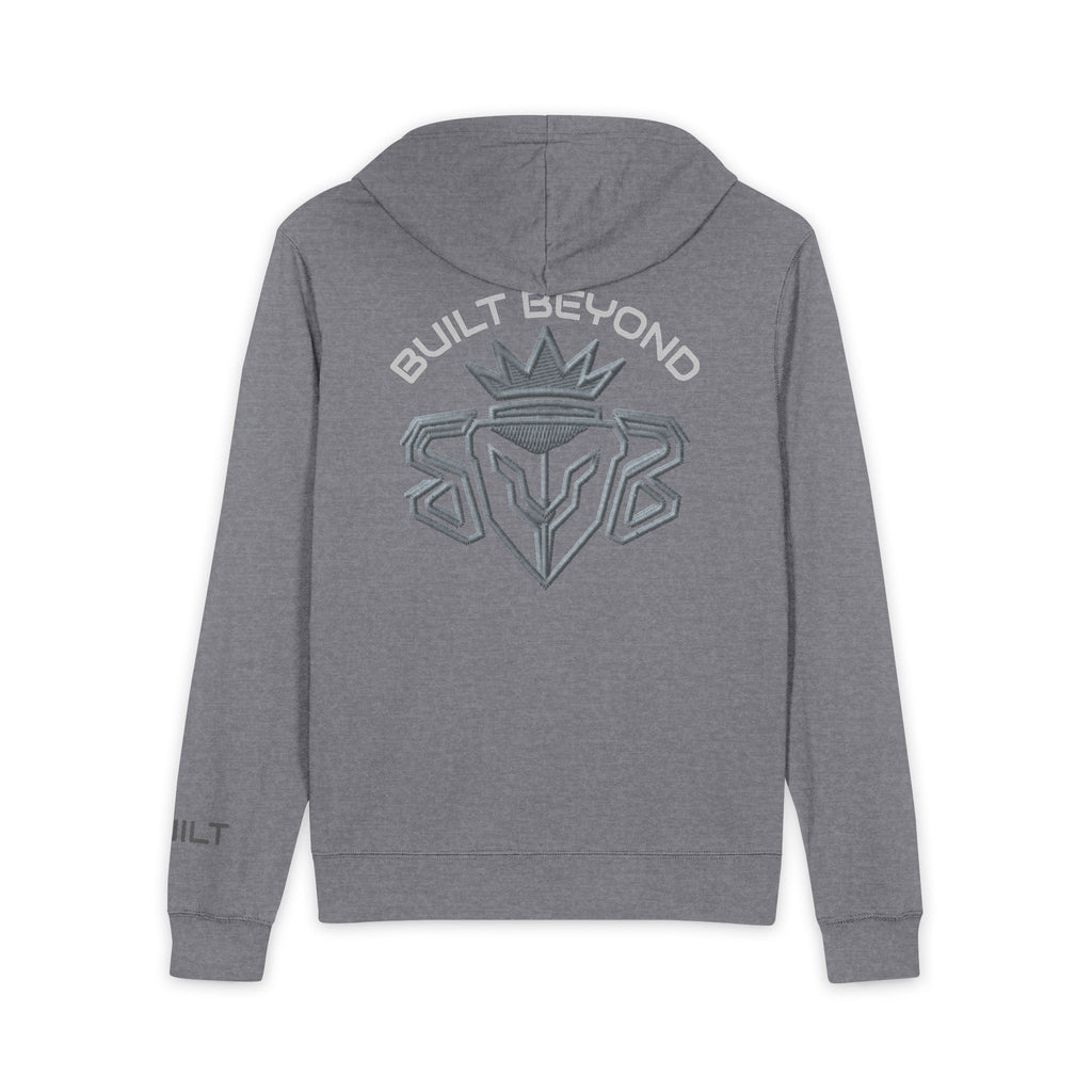 Full-Zip Hoodie — "Built Beyond" Graphic Hoodie
