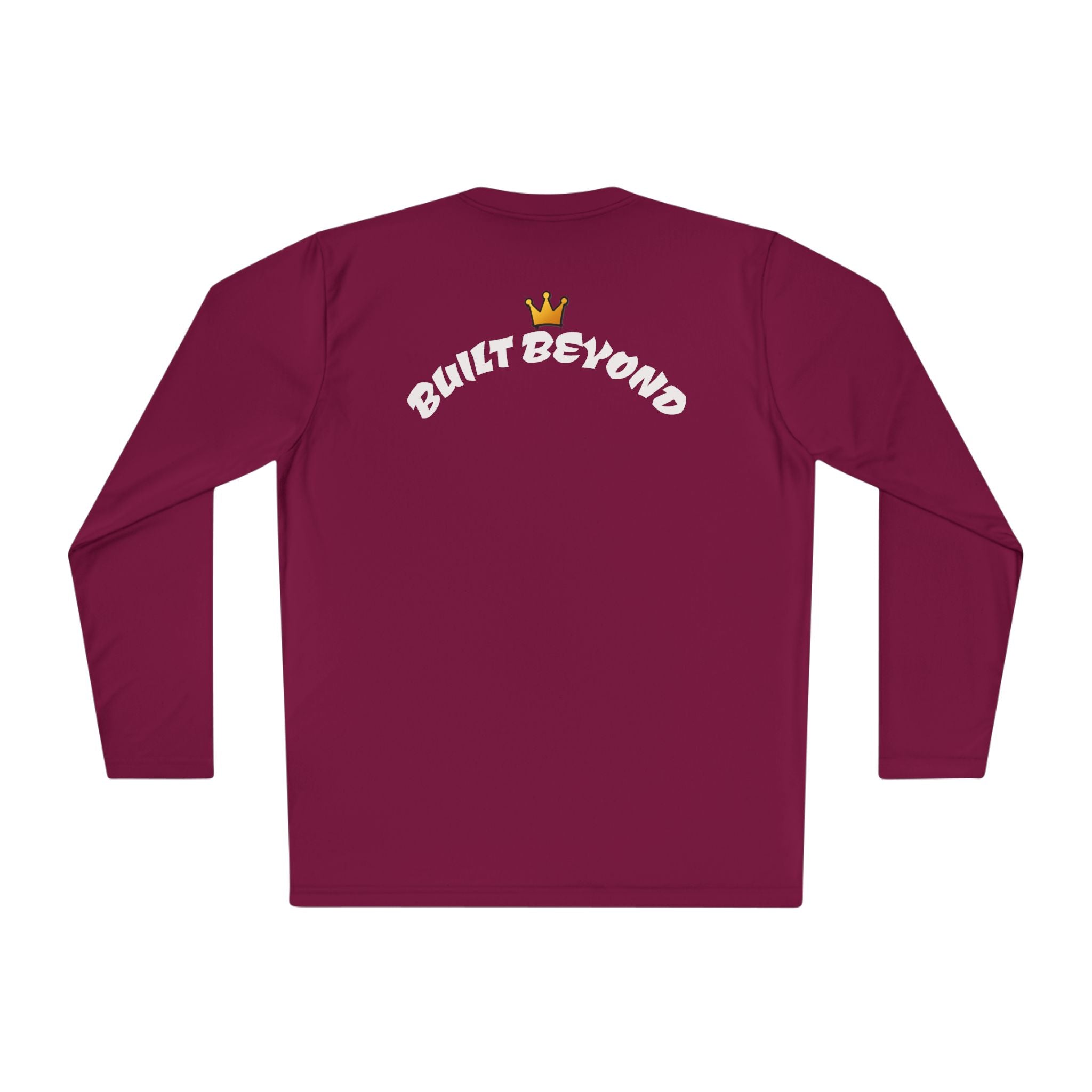 Built Beyond Long Sleeve Tee — Minimal Crown Graphic