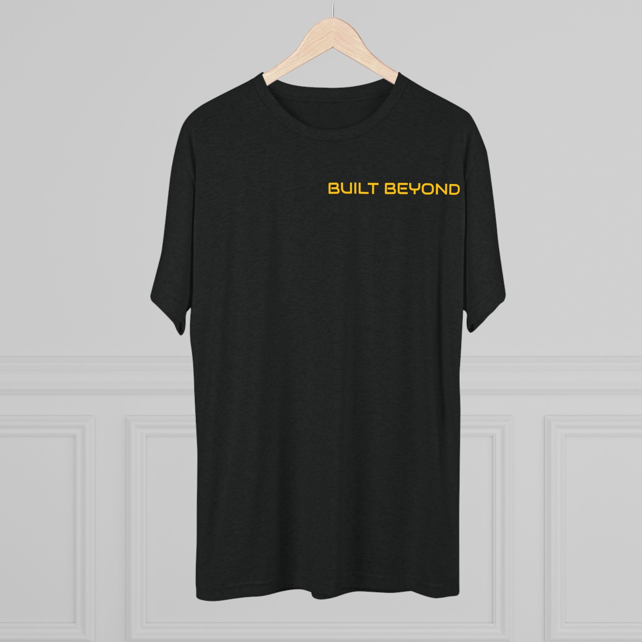 Built Beyond / Strong Today Tee — Motivational Fitness T-Shirt