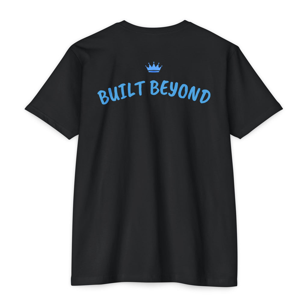 Blue Crown Emblem T-Shirt | Built Beyond Graphic Tee