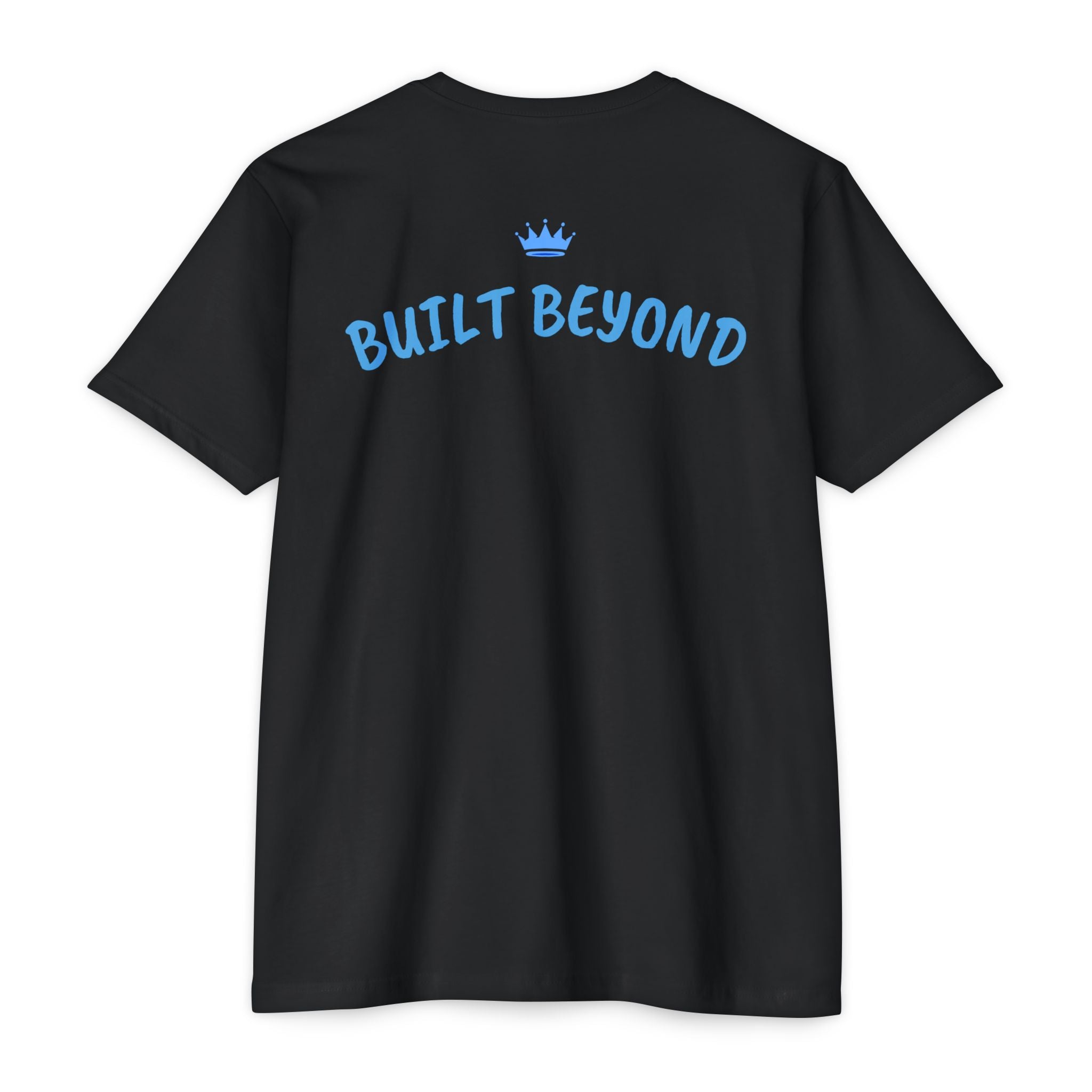 Blue Crown Emblem T-Shirt | Built Beyond Graphic Tee