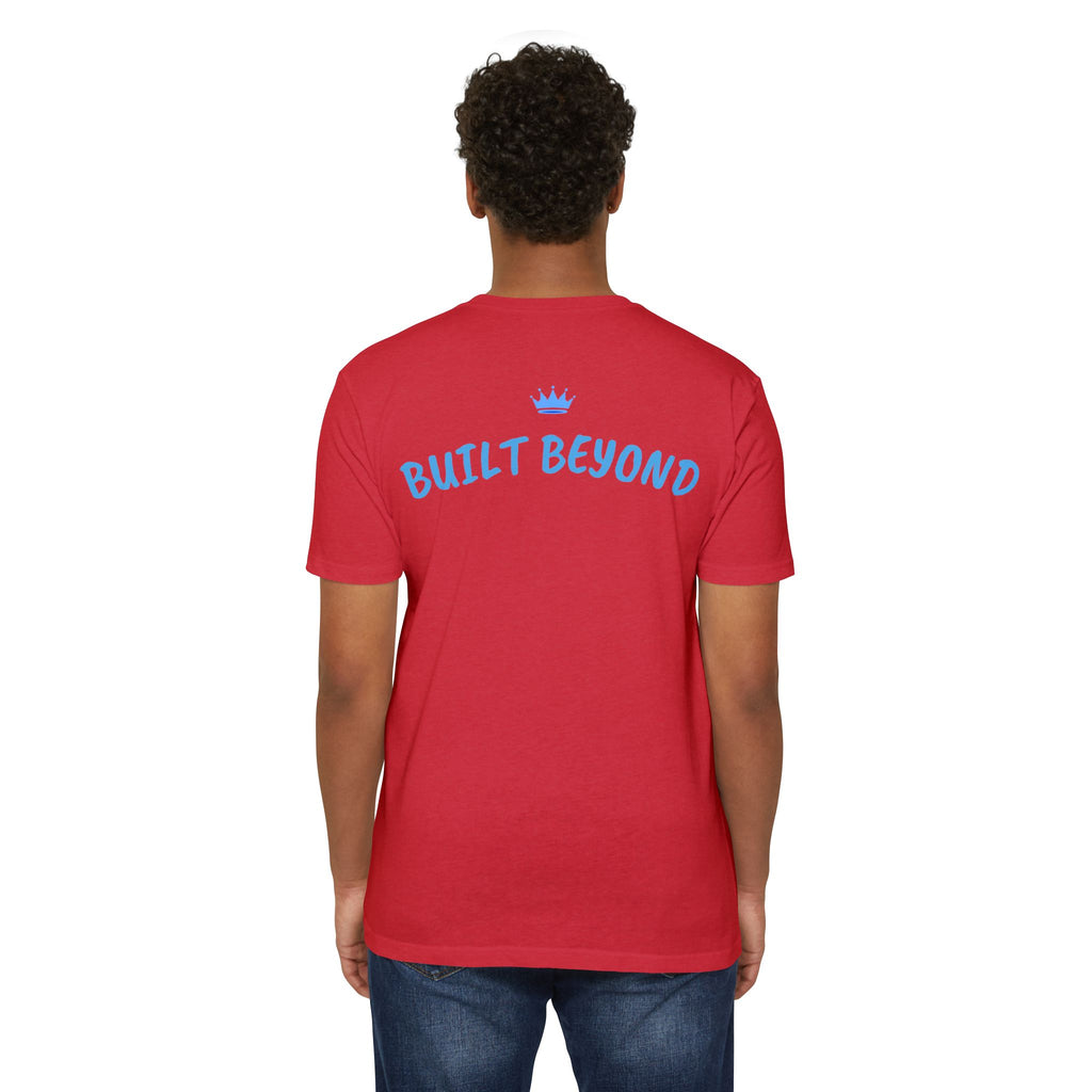 Blue Crown Emblem T-Shirt | Built Beyond Graphic Tee