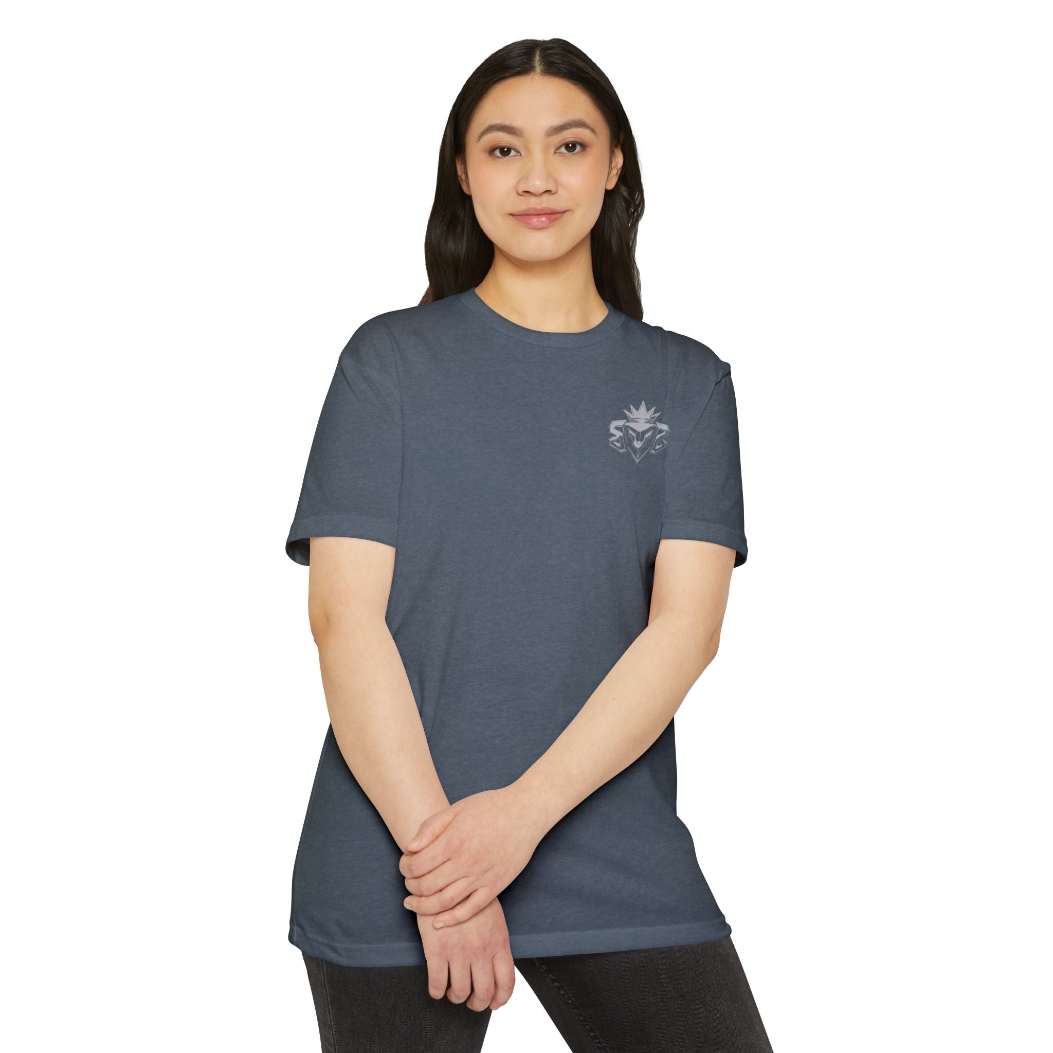 Built Beyond Logo T-Shirt — Minimal Front Emblem, Bold Back Graphic