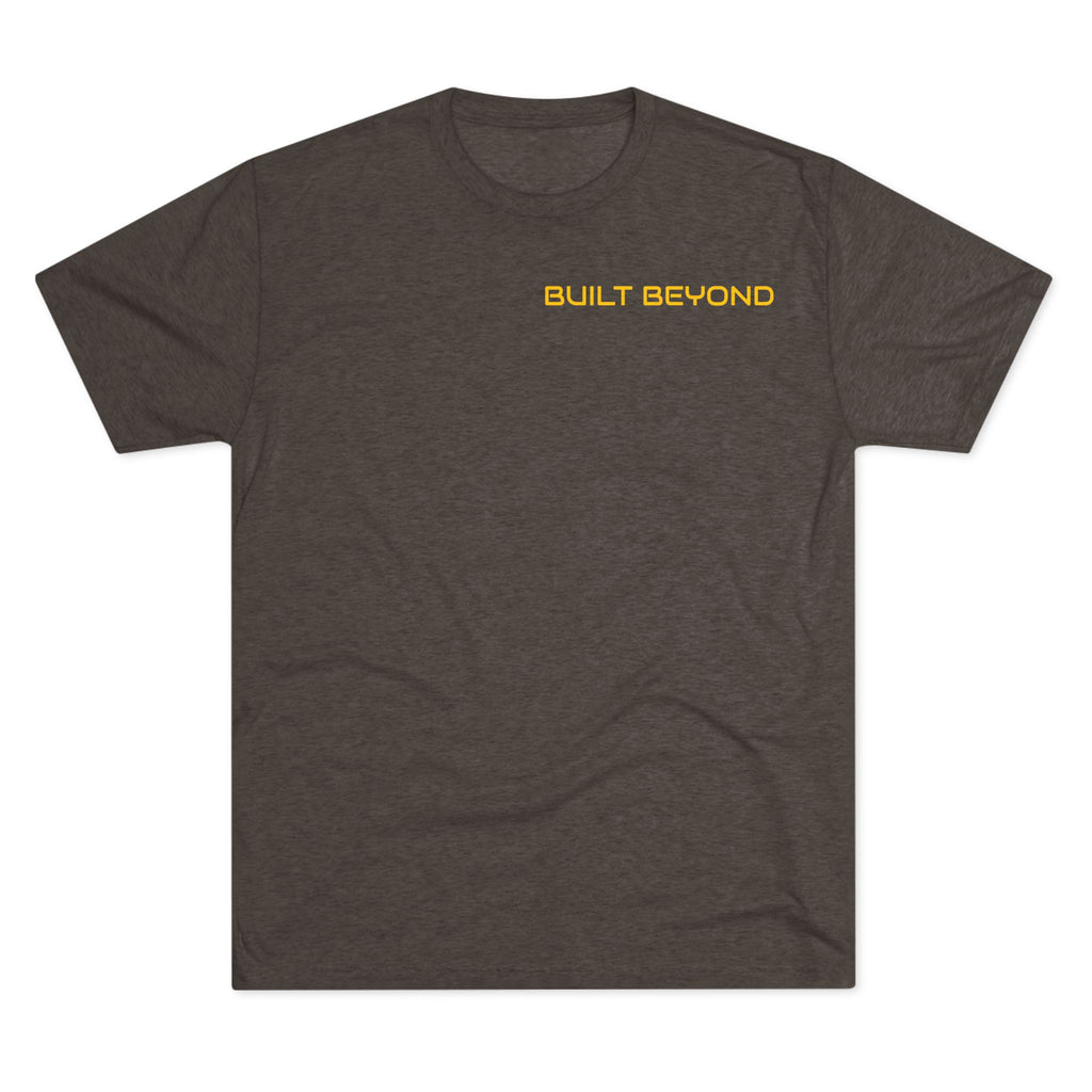 Built Beyond / Strong Today Tee — Motivational Fitness T-Shirt