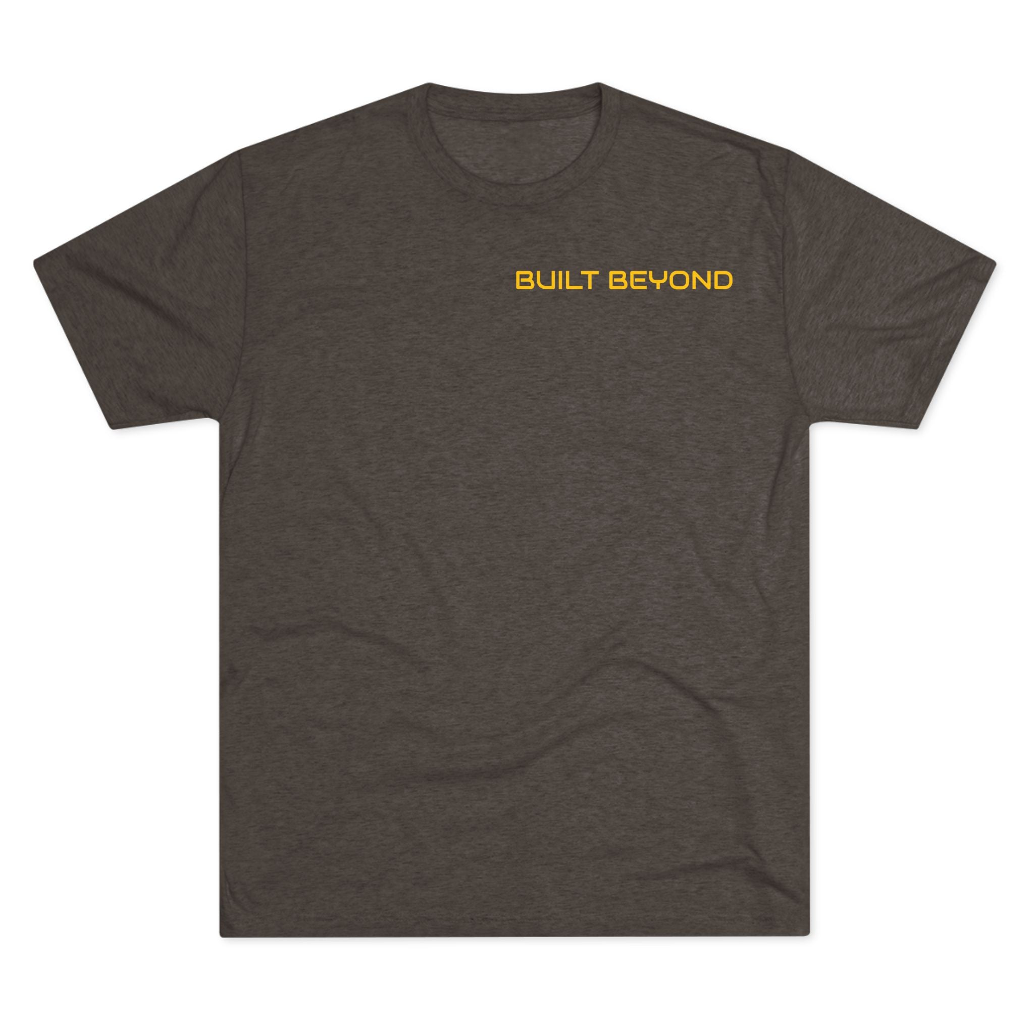 Built Beyond / Strong Today Tee — Motivational Fitness T-Shirt