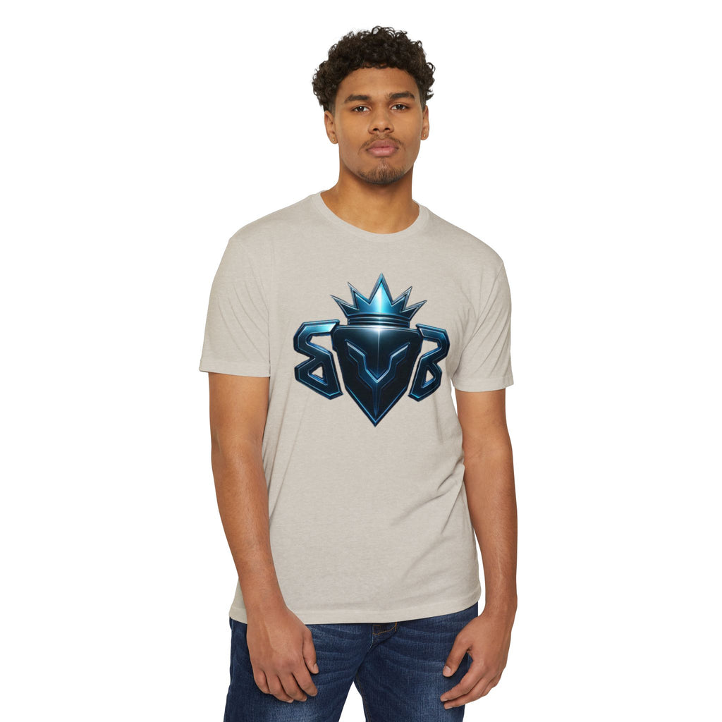 Blue Crown Emblem T-Shirt | Built Beyond Graphic Tee